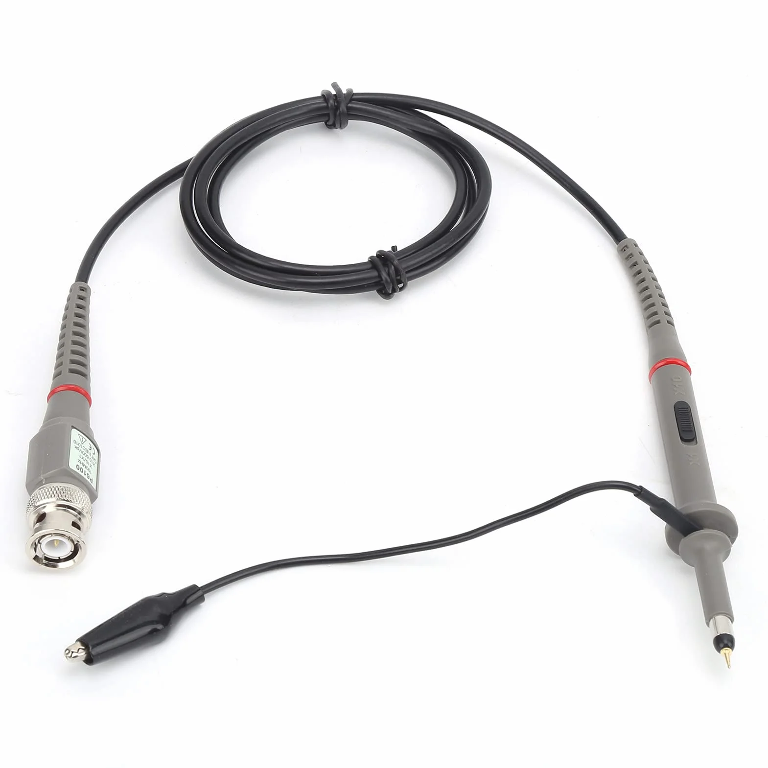 Sonda Testowa, Oscyloskop P6100 1X 10X 6 MHz-100 MHz Cyfrowe Profesjonalne Przenośne L Sondy Akcesoria do Instalacji Zamiennych Ogólnego Przeznaczenia