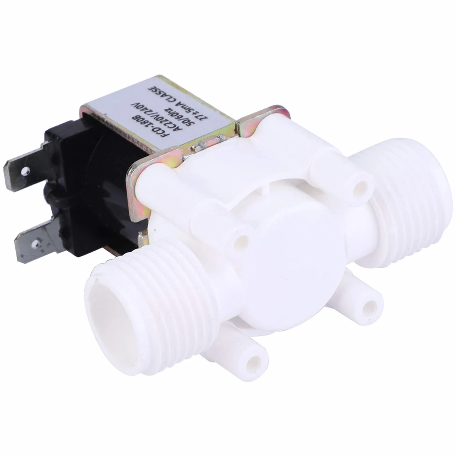 Zawór Elektromagnetyczny z prowadnicą (jednokierunkowy) Zawór Elektromagnetyczny z prowadnicą (jednokierunkowy) G1 2 Nc Elektromagnetyczny Zawór Elektryczny z Tworzywa Sztucznego (AC220-240V)