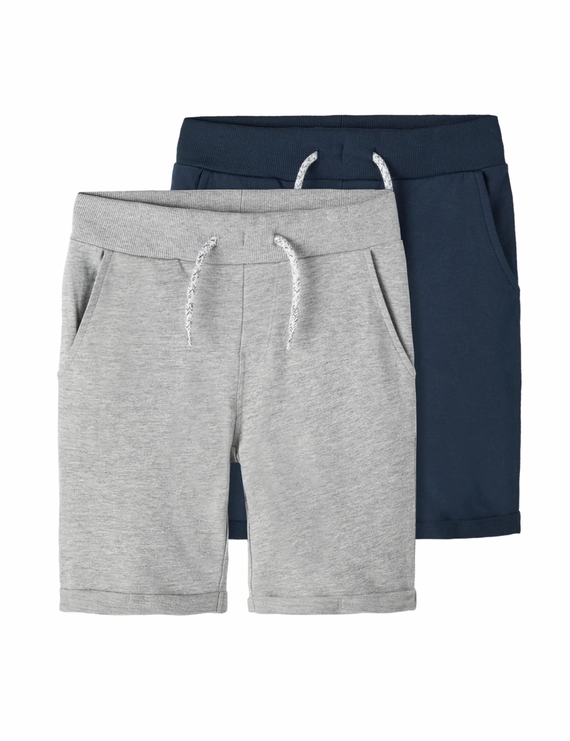 NAME IT Nkmvermo 2p Long Swe Shorts Unb F Noos - Shorty Chłopcy