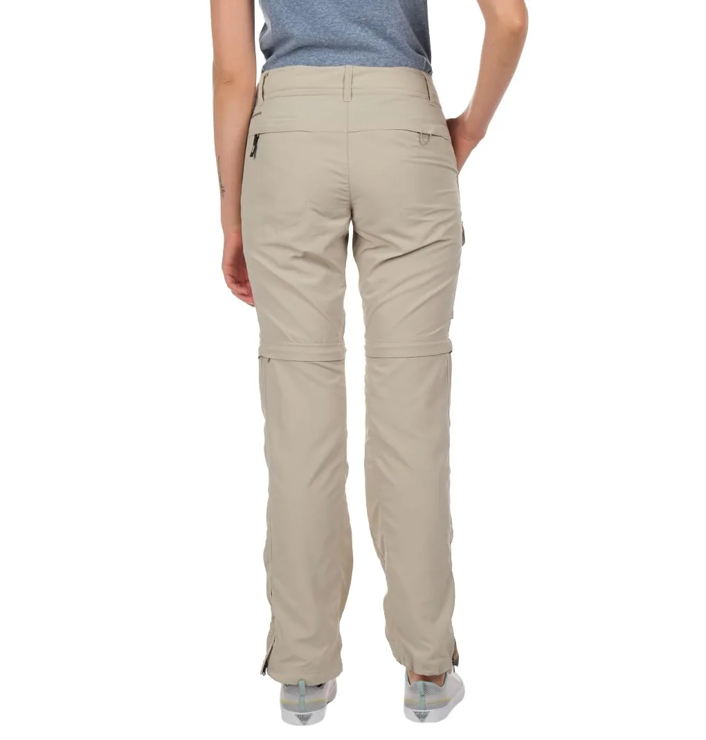 Columbia Damskie srebrne spodnie Redge
