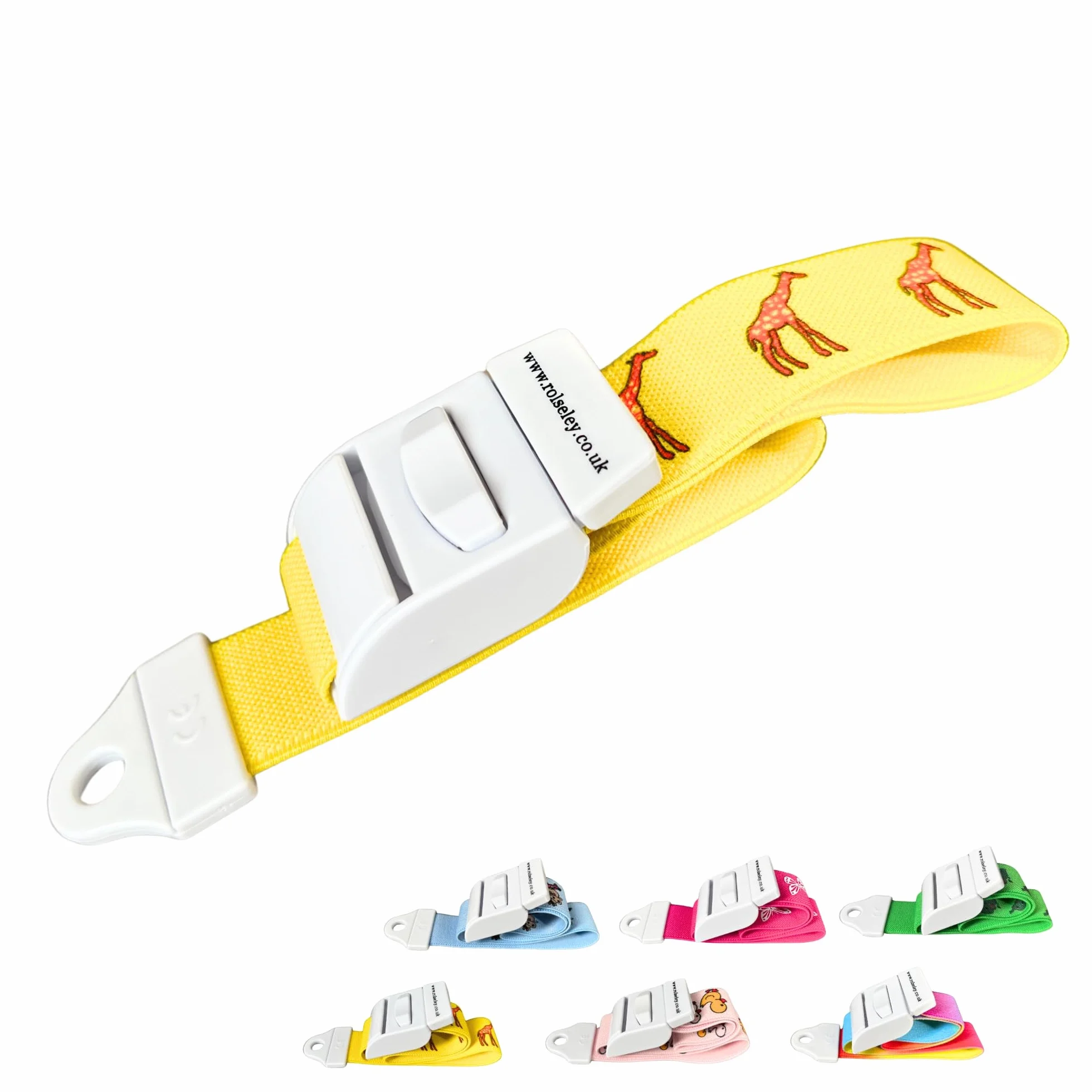 Wysokiej jakości medyczny ściągacz żył z szybkim zapięciem i bezlateksową gumową taśmą poliestrową dla pielęgniarek, położnych, sanitariuszy ratowniczej, phlebotomików, studentów medycyny (Girafa)