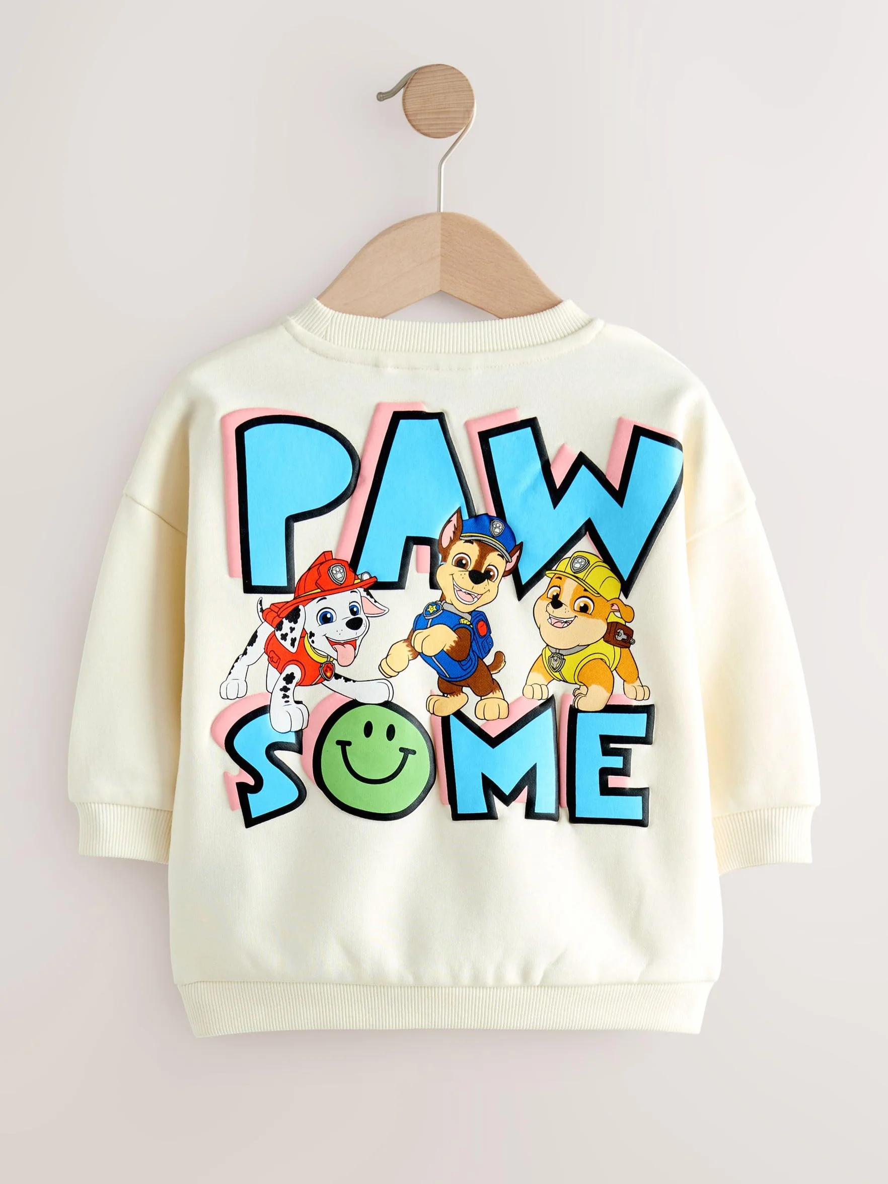 NEXT Młodsze chłopcy Bluza Paw Patrol z okrągłym dekoltem