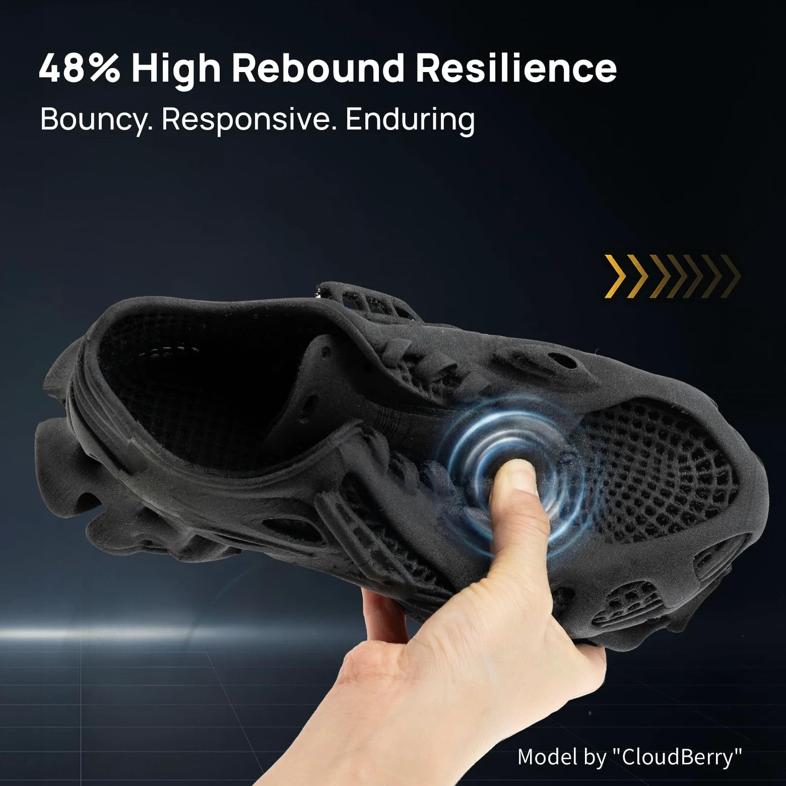 Siraya Tech Roamr TPU Air HR 85A Filament do drukarki 3D (Czarny, 800 g) | Spienianie o wysokiej sprężystości, 68A-85A Zmienna twardość, Lekki Matte Structural TPU, do Podeszwy & Części RC