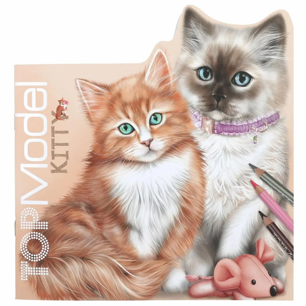 Topmodel - Kleurboek Doggy & Kitty - Kitty