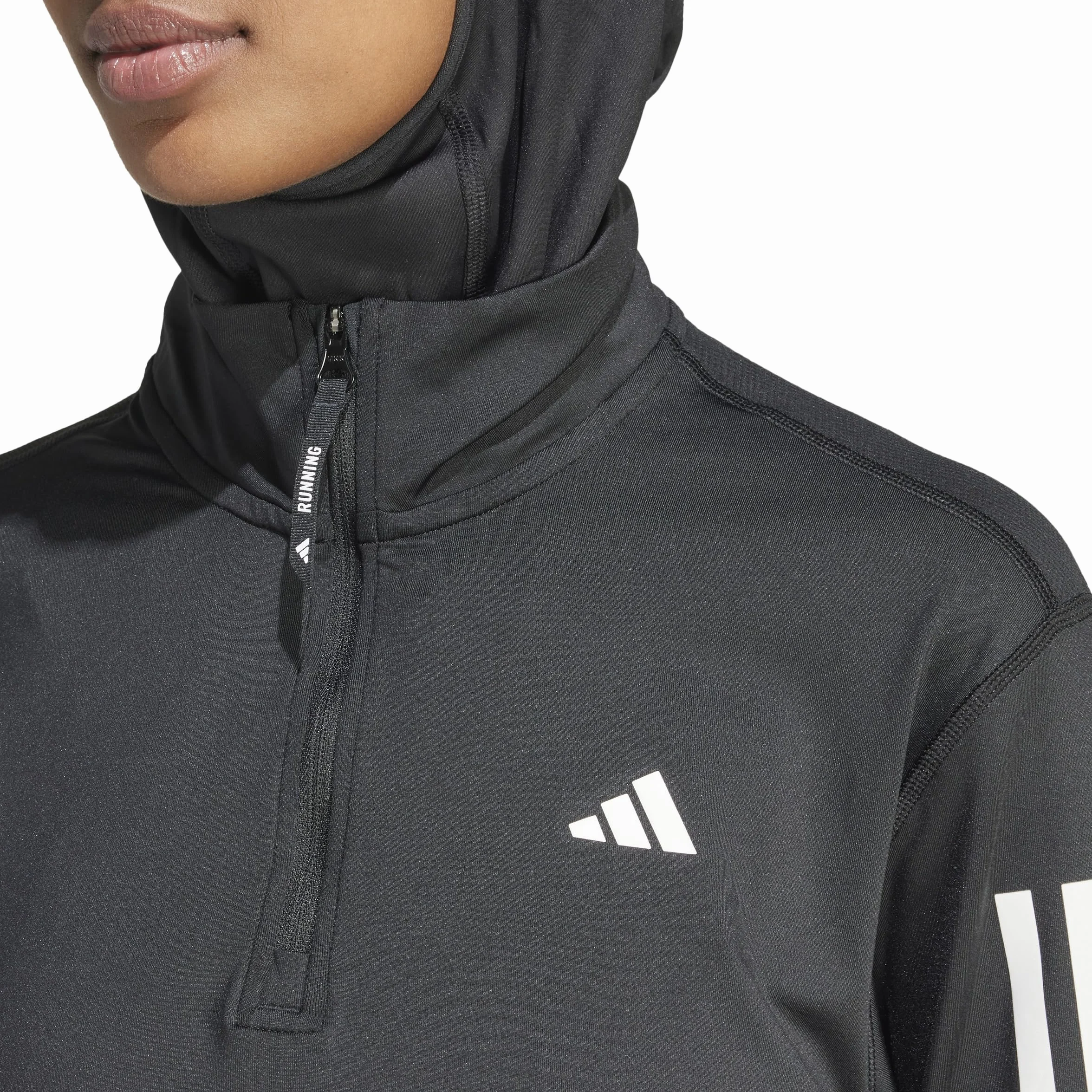 adidas Kobiety Own the Run Half-Zip Jacket, Black, S