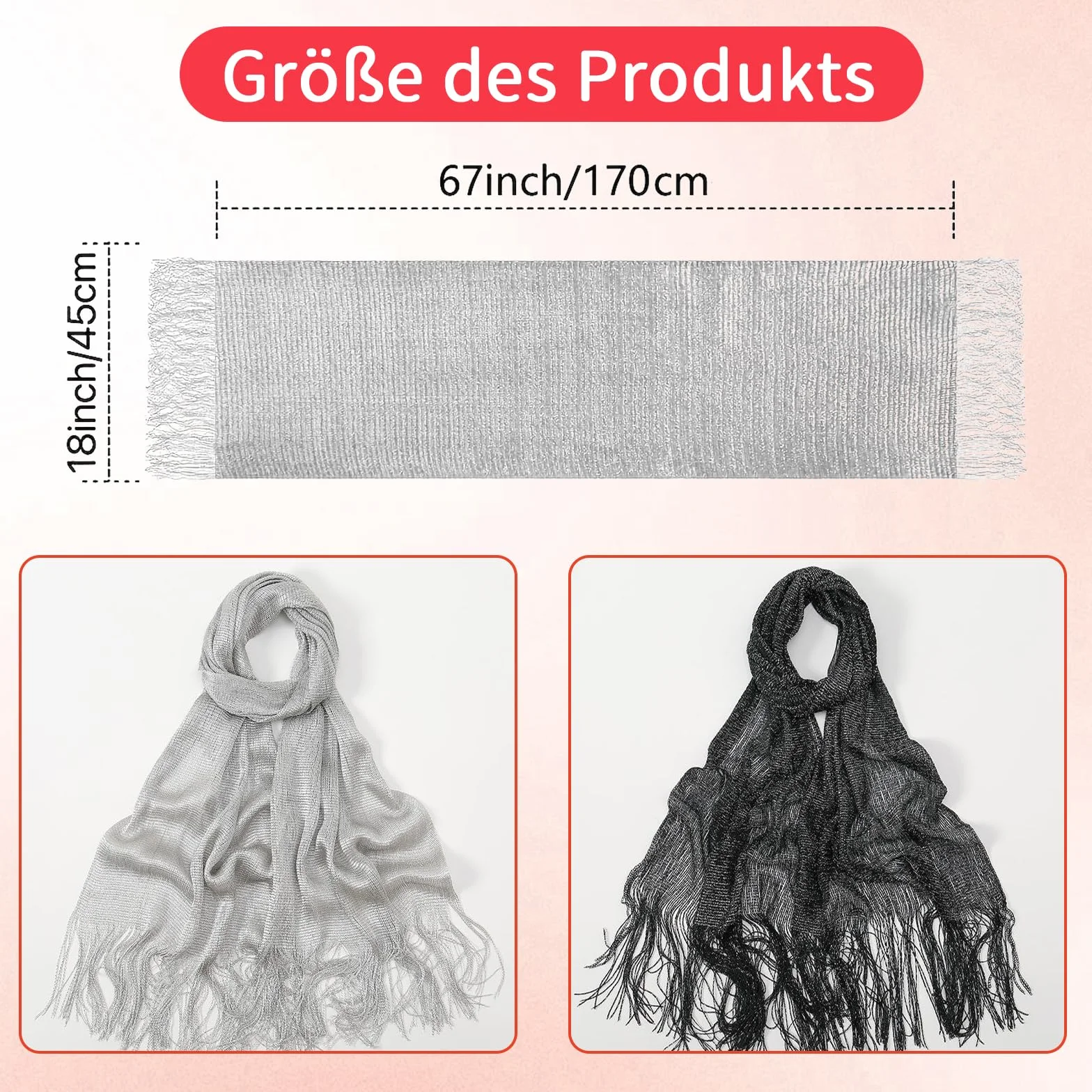 2 sztuki etoli do sukni wieczorowej, brokatowa chusta na ramię, z klamrą, szal na imprezę, srebrny, czarny, 170*45