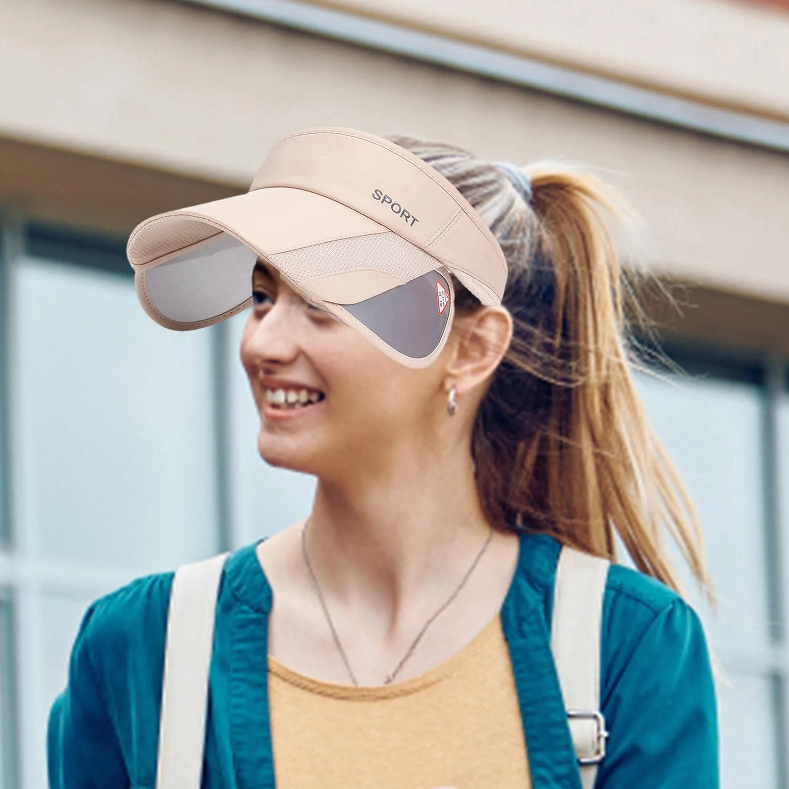 Letnie czapki przeciws?oneczne, letnia damska os?ona przeciws?oneczna rower, oddychaj?ca czapka sportowa do tenisa, golfa, biegania, w?dkowania, w?drówek i joggingu