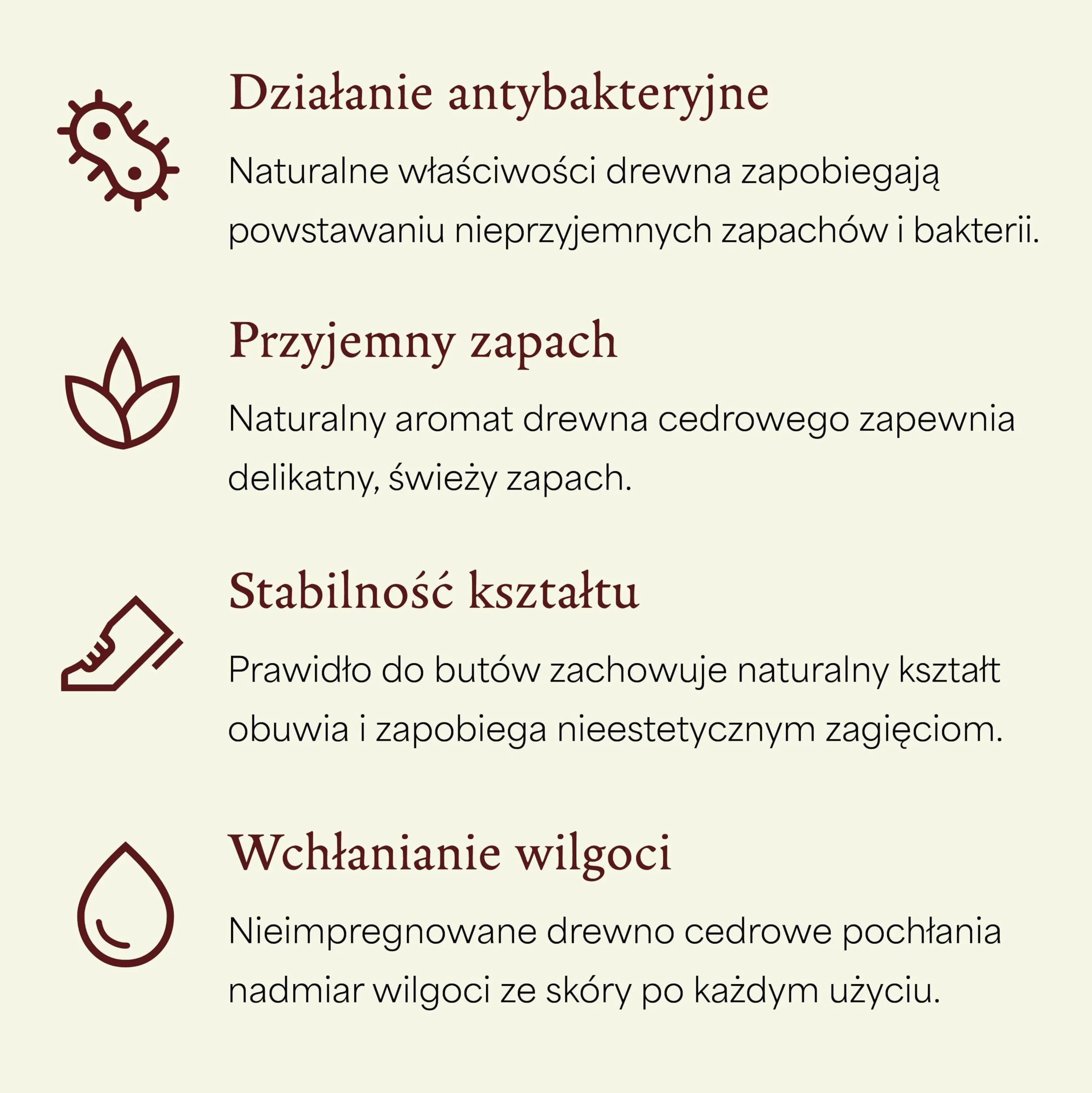 Langer & Messmer Napinacz do butów z drewna cedrowego (dla mężczyzn i kobiet) wraz z łyżką do butów podróżnych z drewna cedrowego, rozmiar 34 do 50, oryginał!, beżowy, 40-41