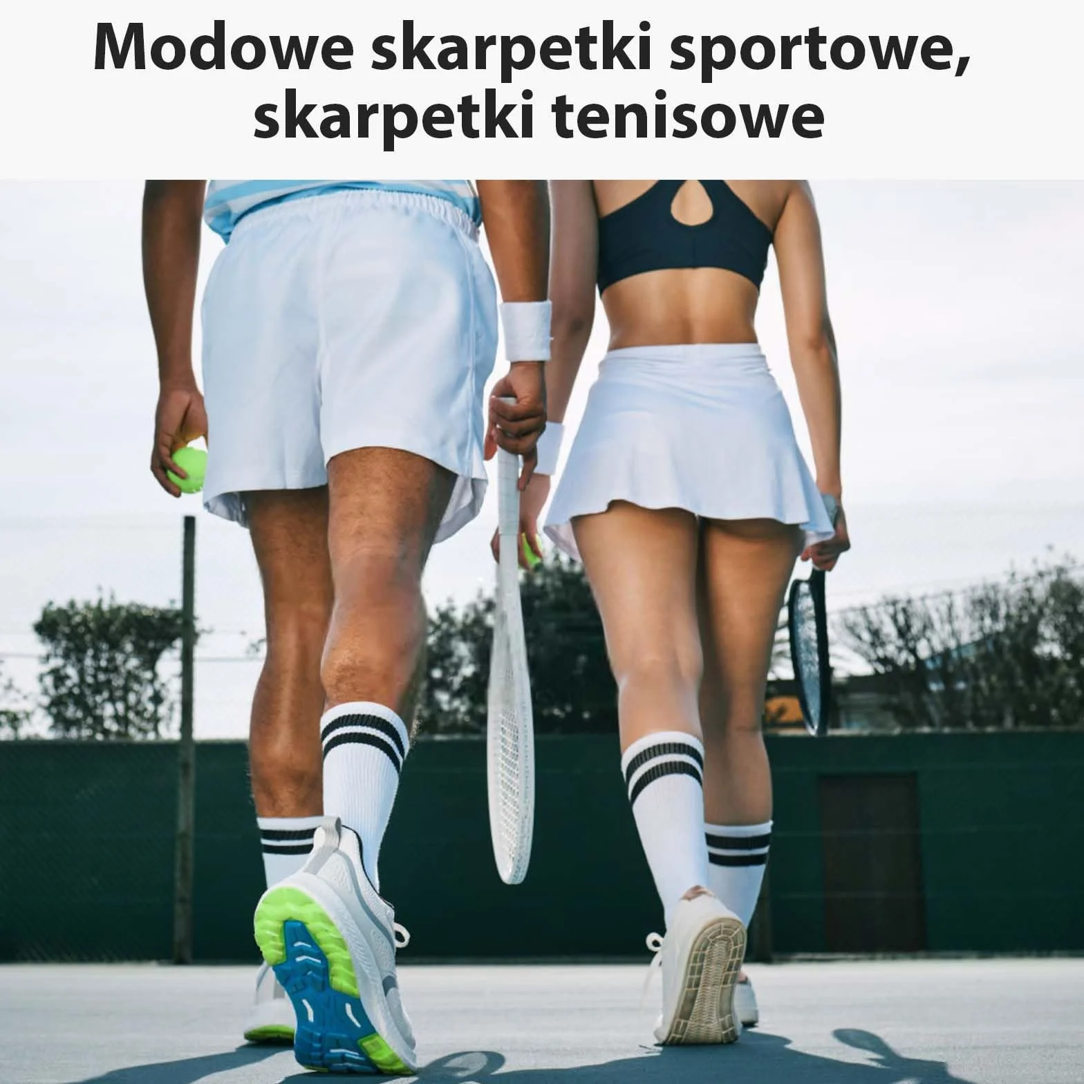 Skarpety sportowe męskie i damskie 4 pary