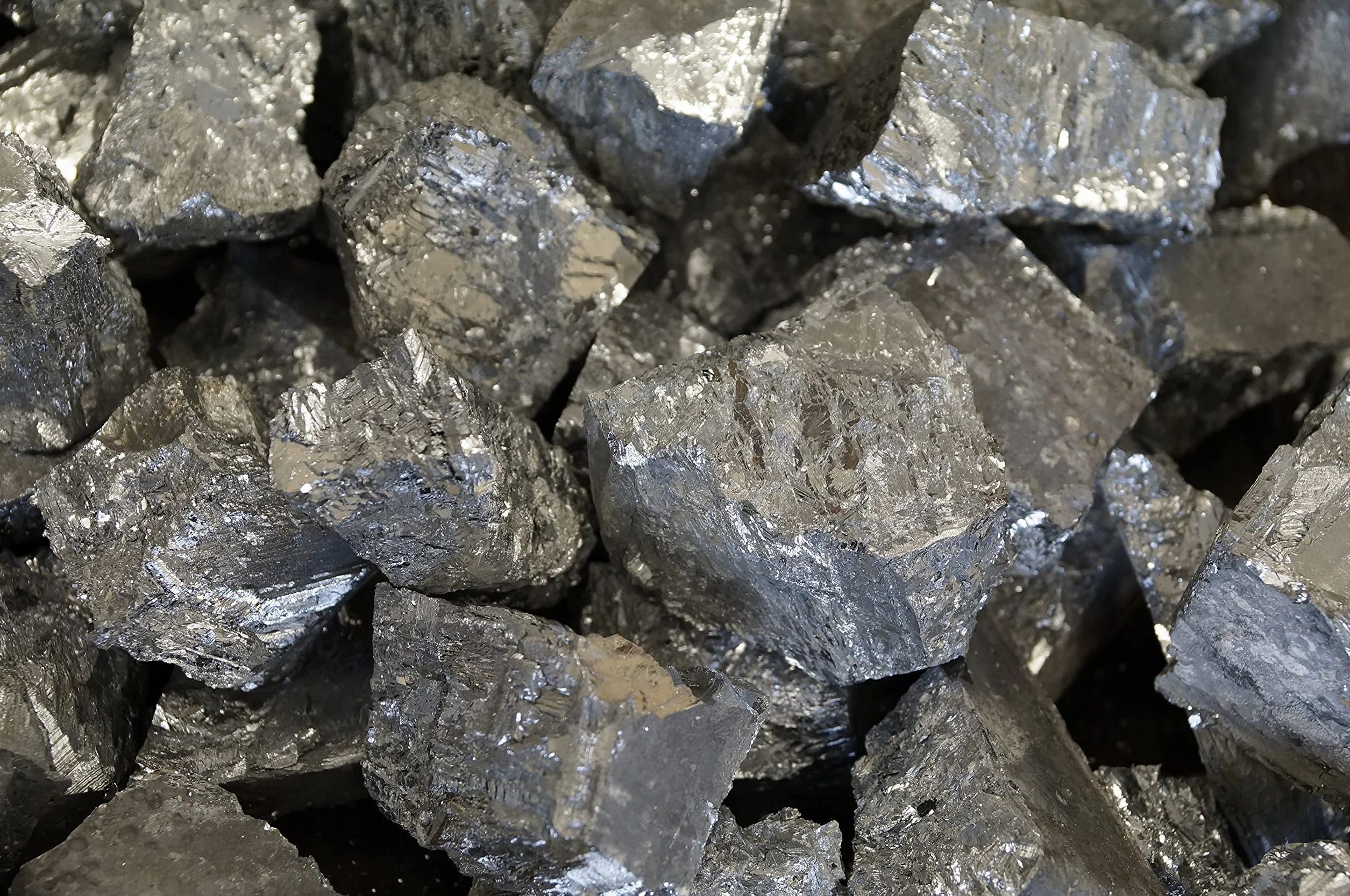 Antymon - Czysty antymon w kawałkach min. 99,65% czysty, Sb 1 kg, 500 g, 100 g (1000 g)
