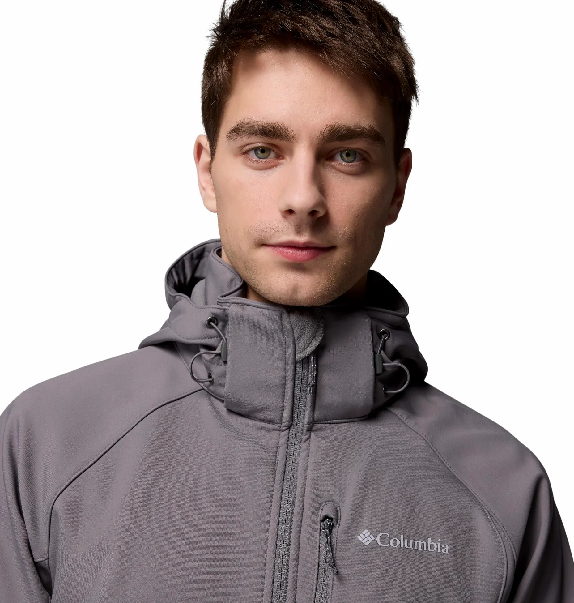 Columbia Męska kurtka softshell Cascade Ridge 3, kolor szary, rozmiar XXL