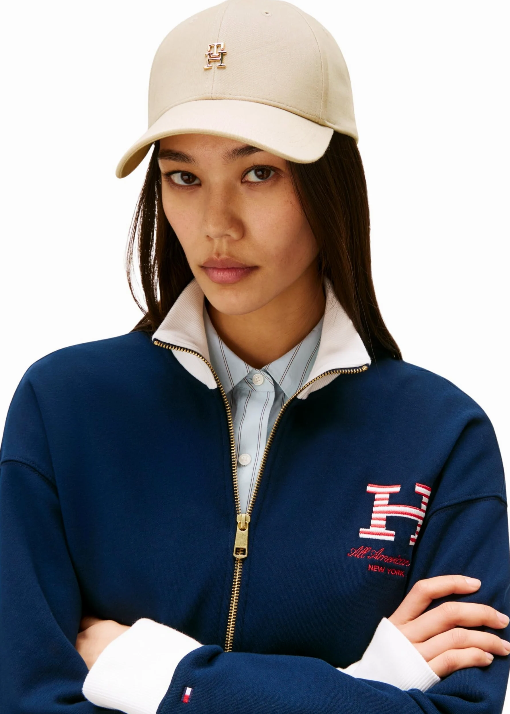 Tommy Hilfiger Damska czapka Elevated Chic AW0AW17631, beżowa, jeden rozmiar, Beżowy (klasyczny beż), Rozmiar uniwersalny
