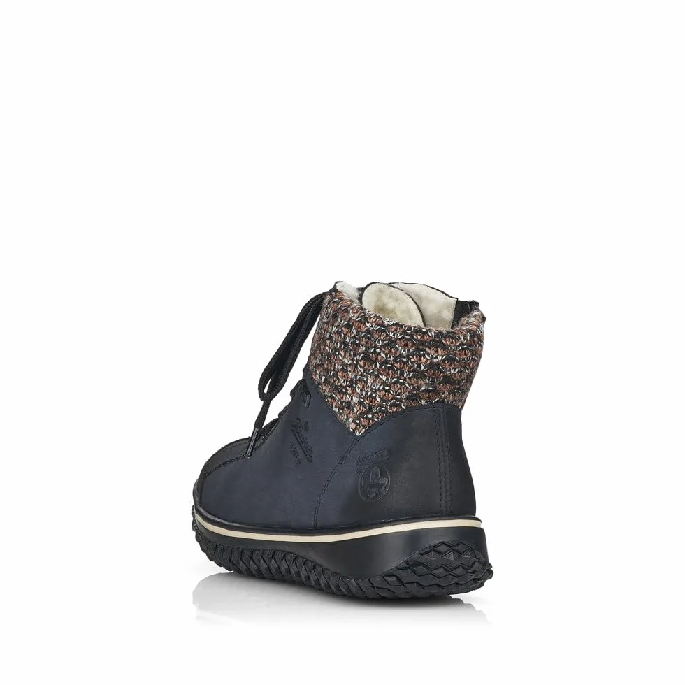 Rieker Y9131 - Modne botki. Kobiety