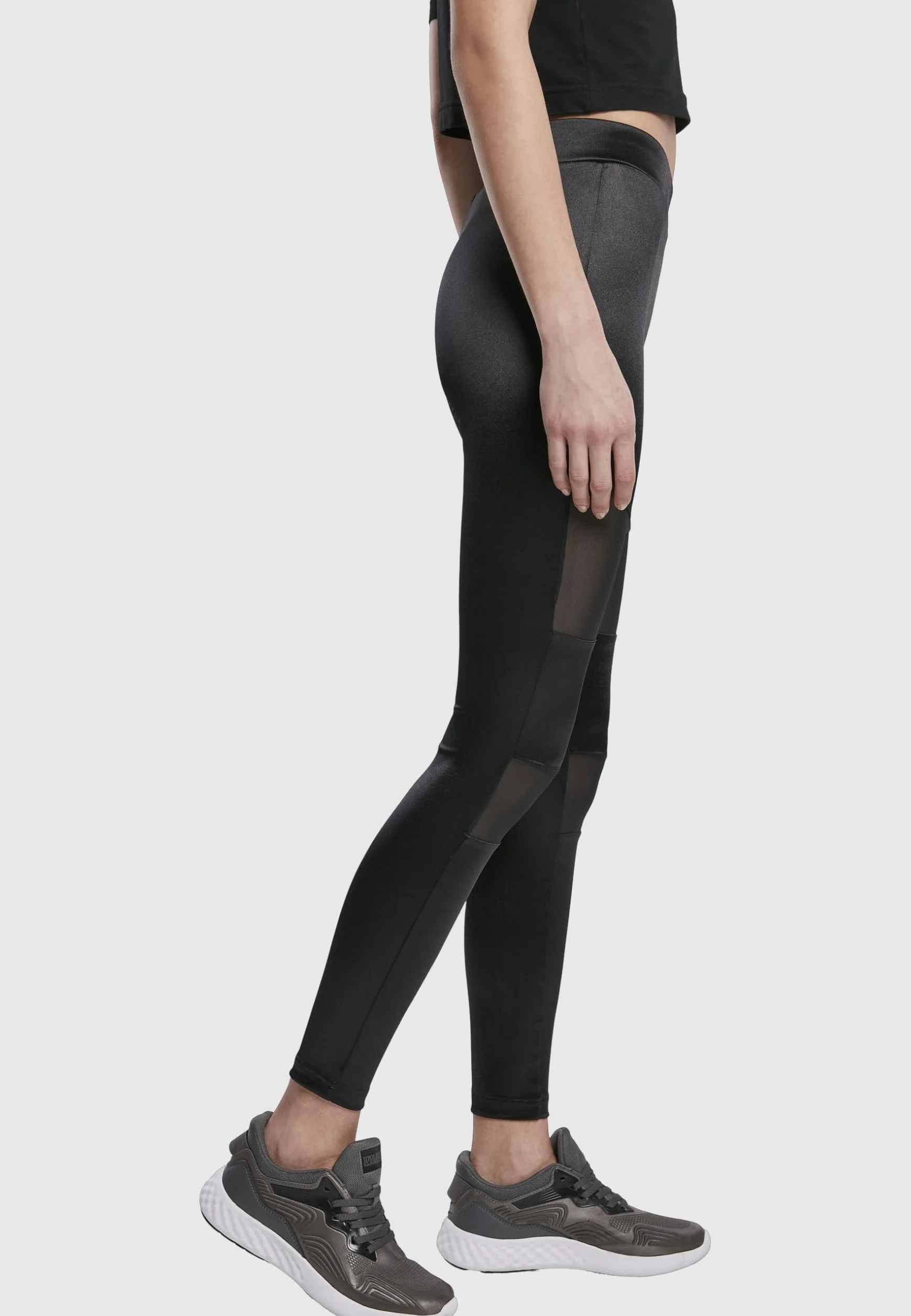 Urban Classics Ladies Shiny Tech Mesh Leggings