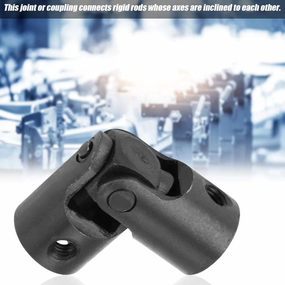 Jonction Cardan 8 10 Mm Sprzęgło Wału Metalowego Złącze Silnika Diy Przegub Kierowniczy 10 * 20 * 45Mm Giunto Cardanico Foro 10