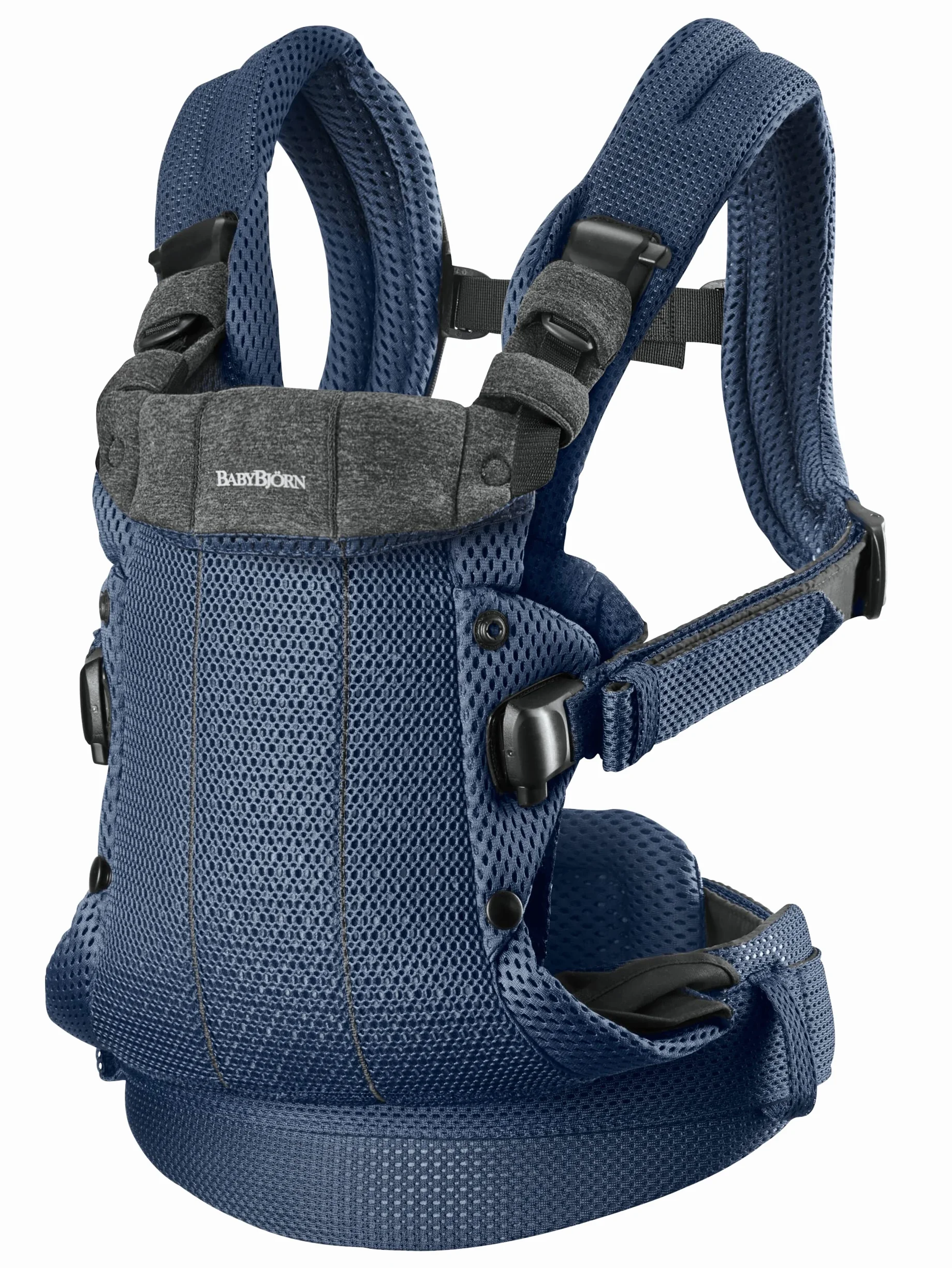 BabyBjörn Nosidełko Harmony, Mesh 3D, Granatowe