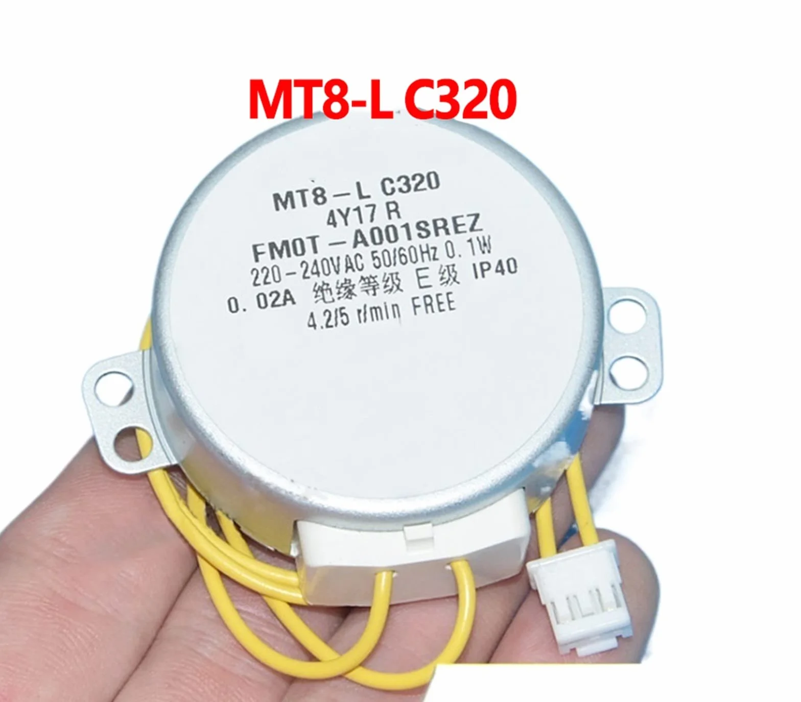 Kleinmotor MT8-L 49tyj-a Silnik synchronny, Wentylator z filtrem nawilżającym, silnik 220–240 V DC, 50–60 Hz Części do silników BGNERY Kleinmotor MT8-L 49tyj-a Silnik synchronny, Wentylator z