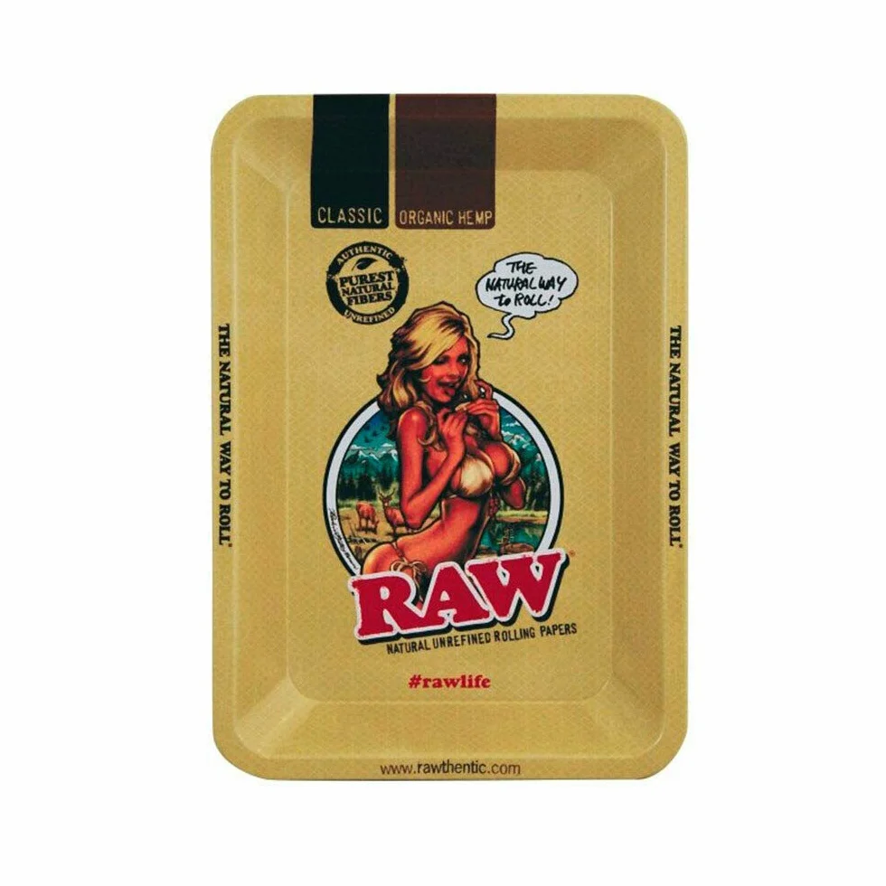 RAW 18601 Girl Mini metalowa tacka na kółkach, 18,0 x 12,5 cm, żelazo