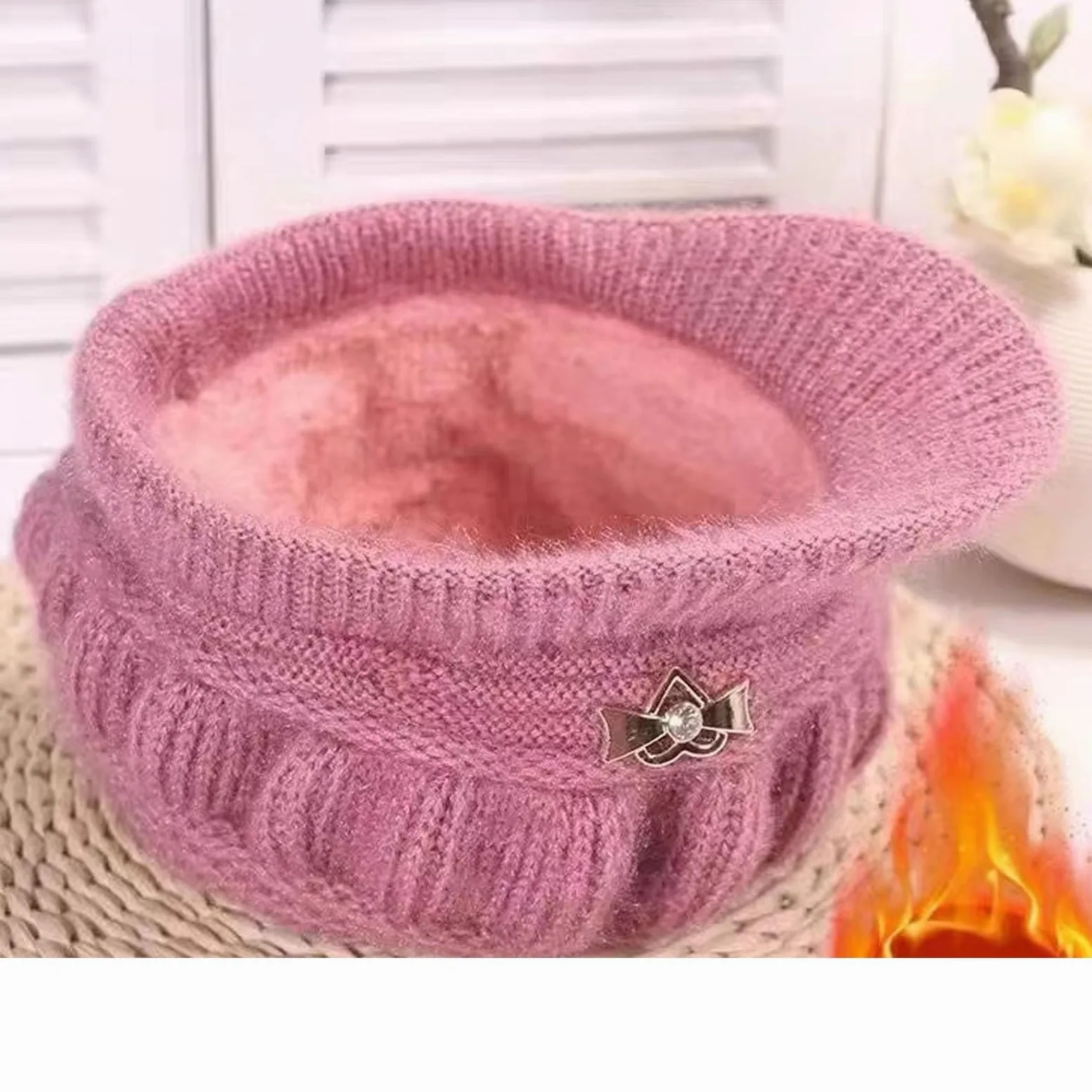 2-pak Dla Mamy W Średnim Wieku, Starsze Kobiety, Starsze Panie, Ciepła, Zimowa Czapka Z Polaru, Czapka Beanie Z Daszkiem, Dzianinowe Czapki Gazeciarza, Śnieg