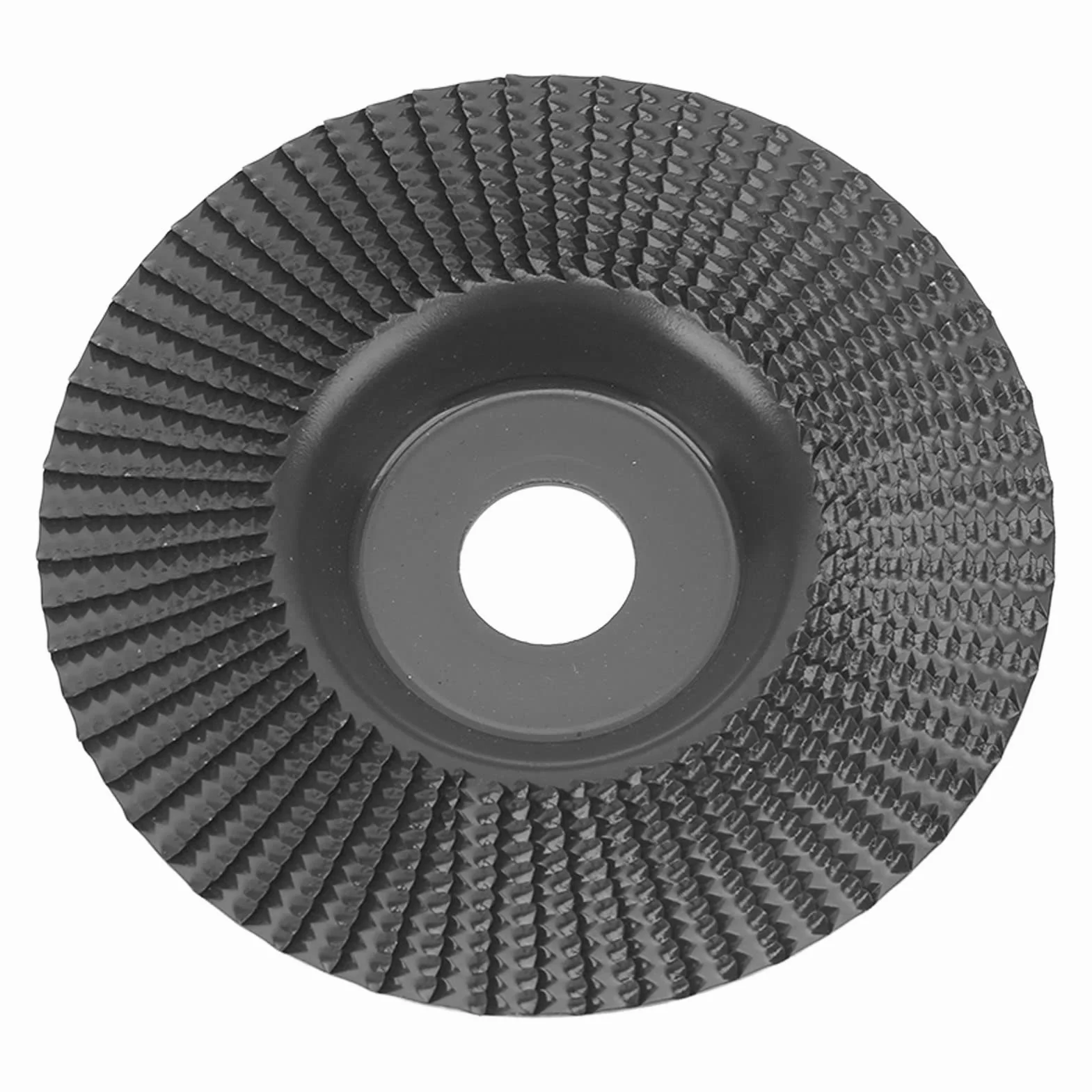 Tarcza do Rzeźbienia w Drewnie Tarcza Kształtująca 125mm Tarcza Szlifierska z Węglika Wolframu Tarcza ścierna do Obróbki Drewna(Czarny)