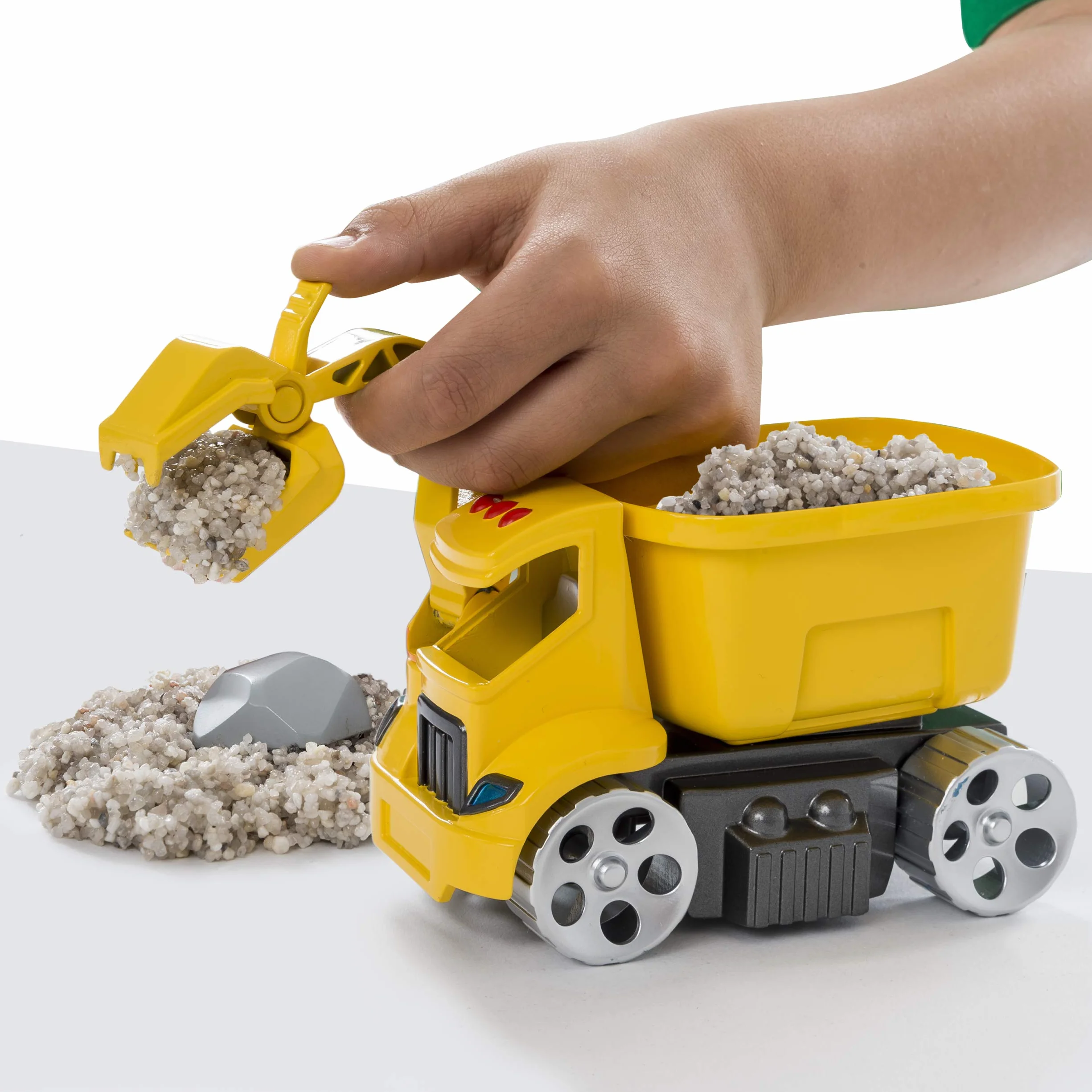 Kinetic Sand 6033177 Zestaw do kruszenia skał, wielokolorowy