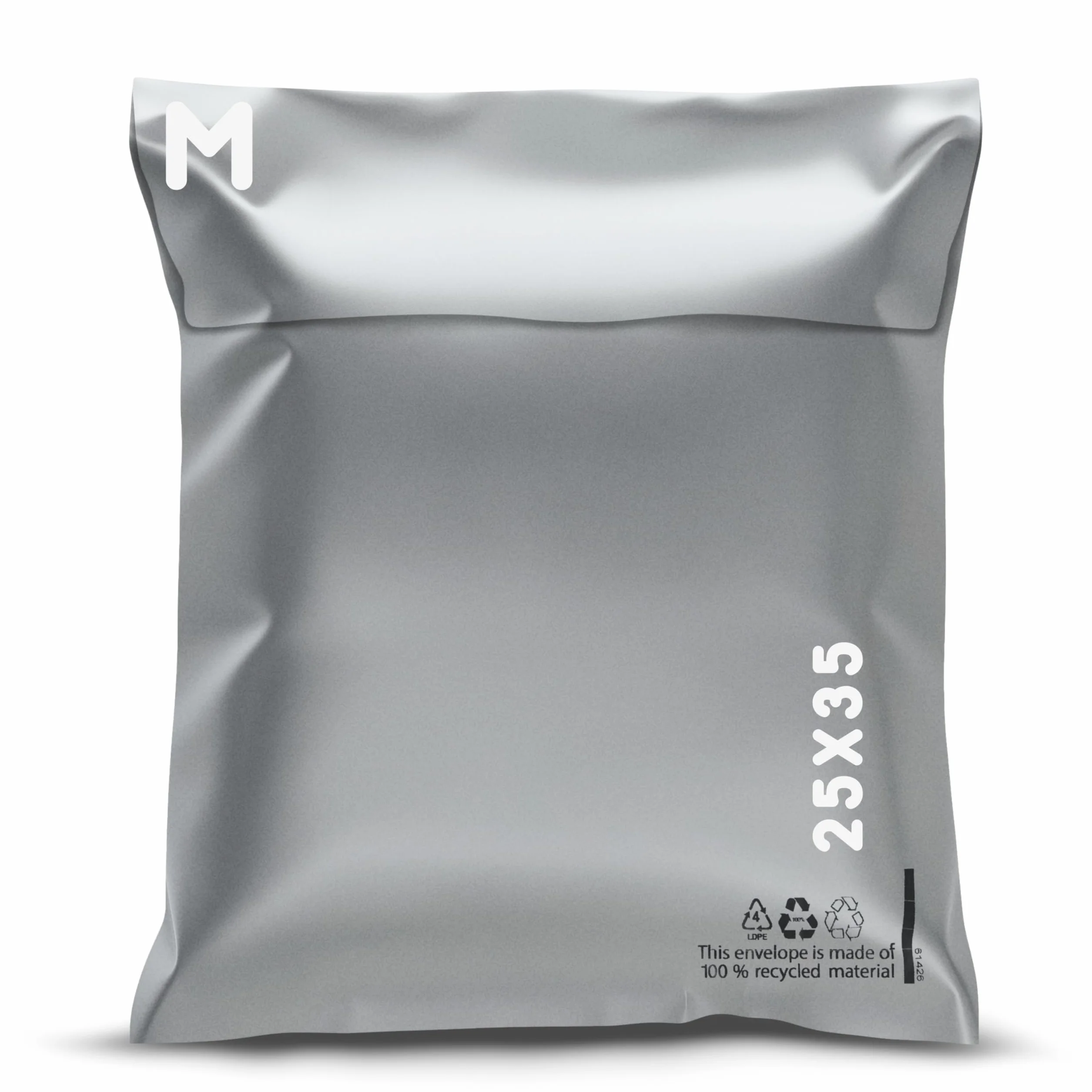 RAGO® Koperty wysyłkowe plastikowe 20 sztuk – M – 25x35 cm torby kurierskie samoprzylepne i nieprzezroczyste I torebki plastikowe zamykane na ubrania