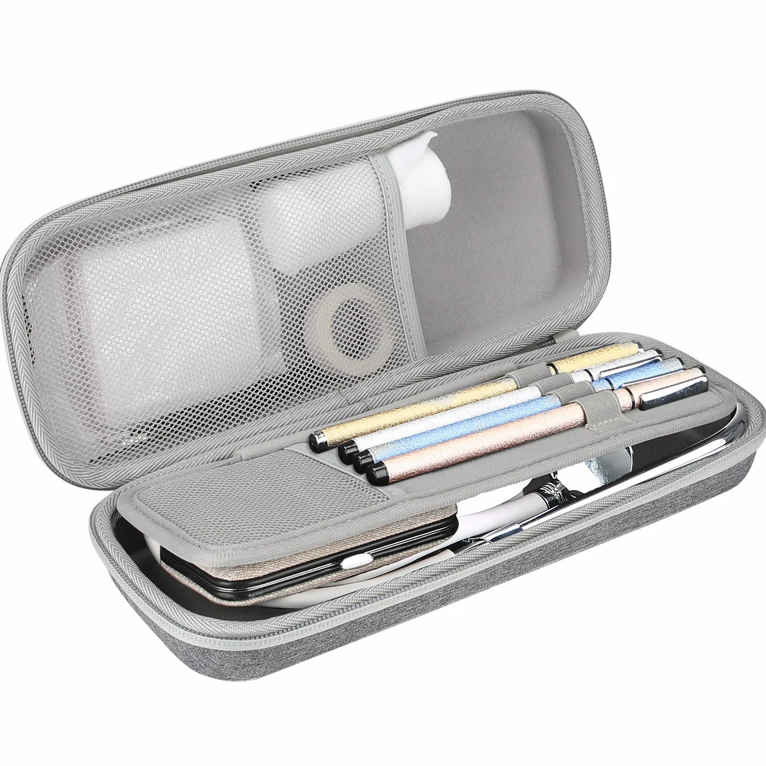 ProCase Futerał na stetoskop Littmann Cassic/ADC/Dixie EMS Stetoskop, torba lekarska na karetkę ratunkową, akcesoria dla studentów medycyny -szary