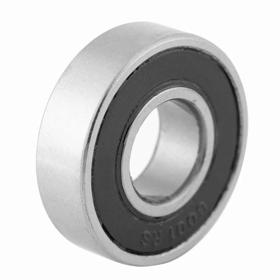 10 pcs Kugellager Lager Rollenlager, Multi-Use-Gummi Sealed Rillenkugellager 6001-2RS (12x28x8mm)