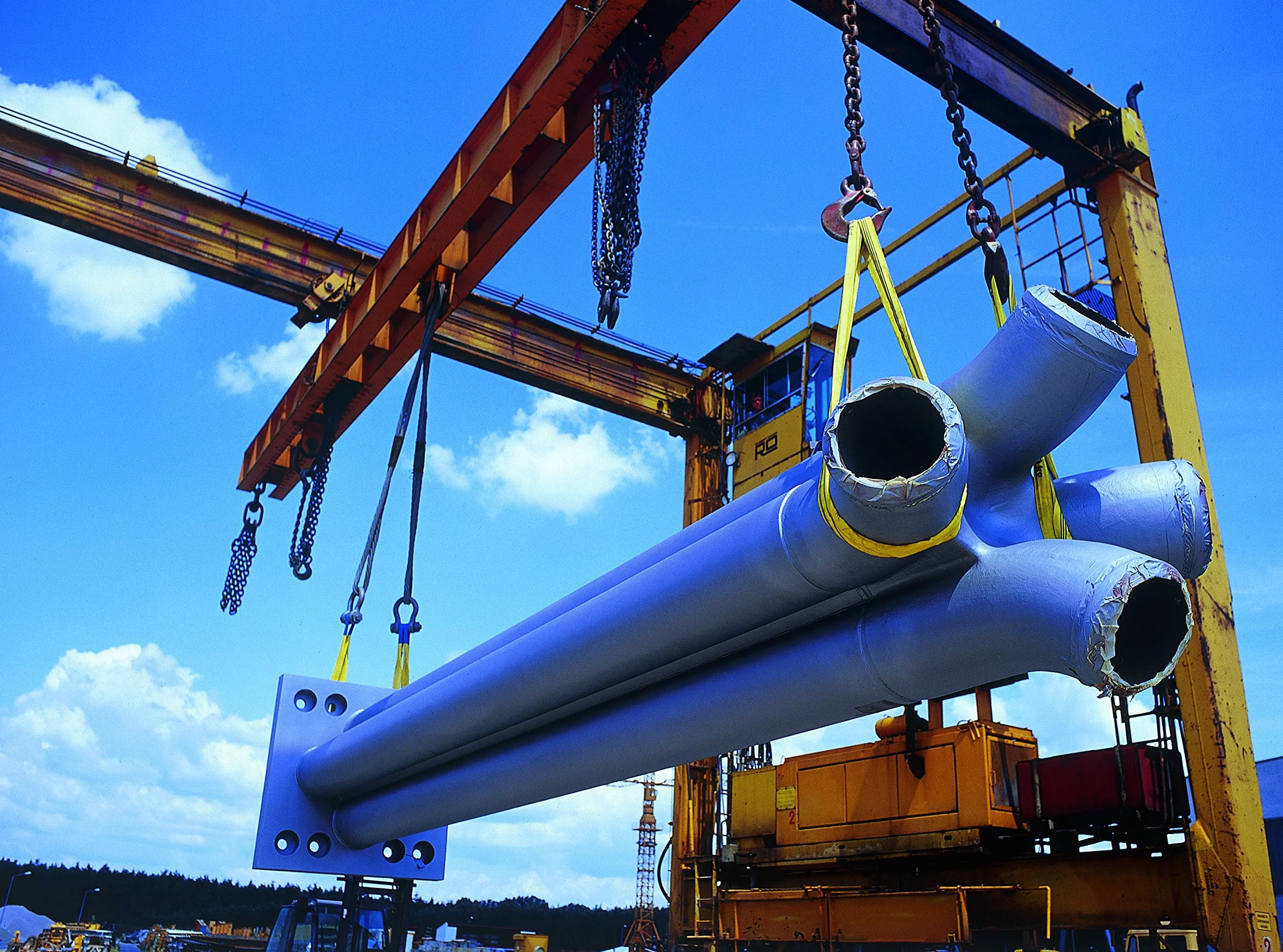 Braun 30011RS pętla okrągła o nośności 3000 kg, obwód 1 m, bez końca, z rdzeniem poliestrowym, żółta