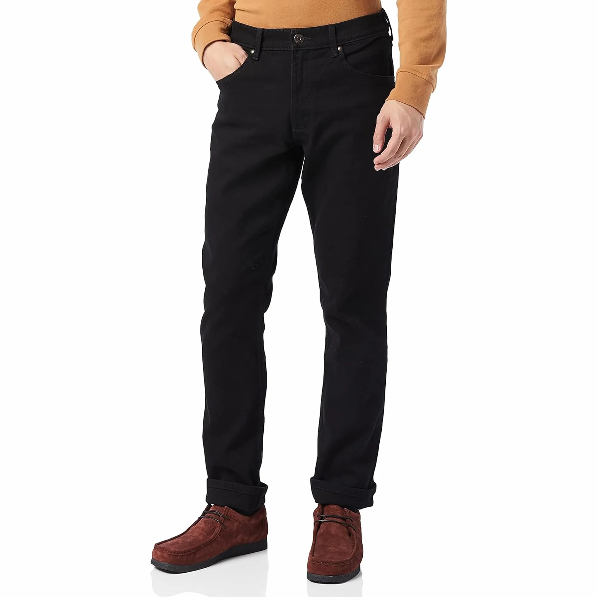 Wrangler Red Kabel Regular - Dżins Mężczyźni