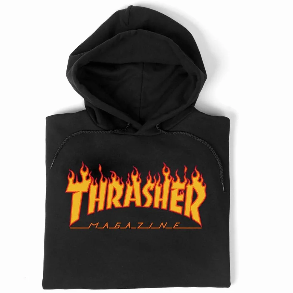 Thrasher Dzianina Mężczyźni Płomień logo