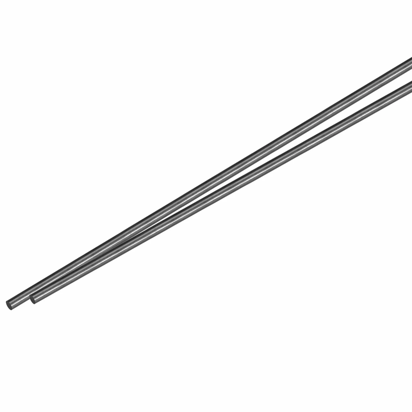 QUARKZMAN Pręt z włókna węglowego, 5 mm x 100 mm do samolotu RC Samolot Narzędzie Rurka skrzydłowa Quadcopter, opakowanie 2 szt