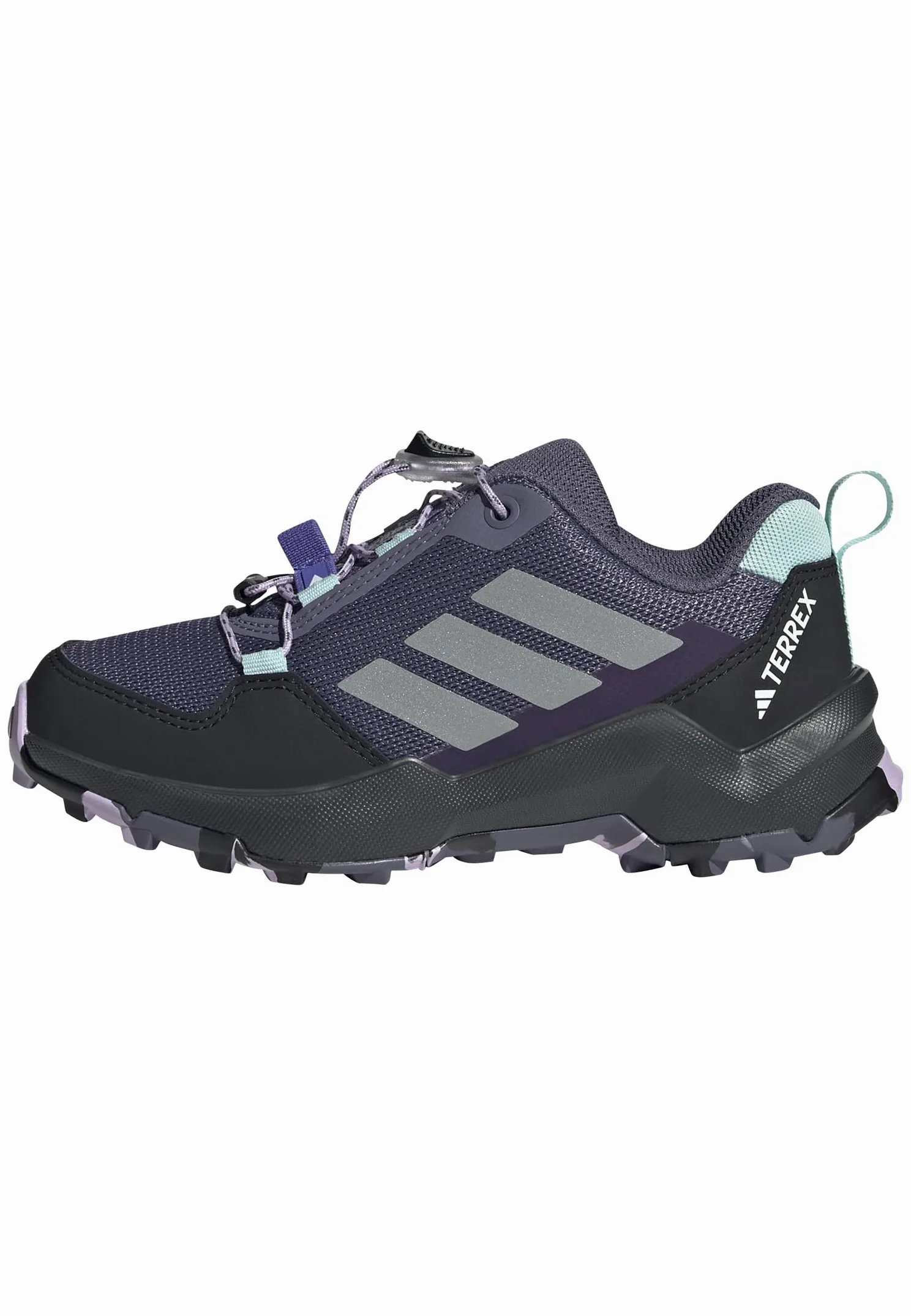 adidas Uniseks - dzieci Terrex AX4S SPEED LACING Hiking Shoes Kids, preloved violet/matte silver/powder plum, 38 EU