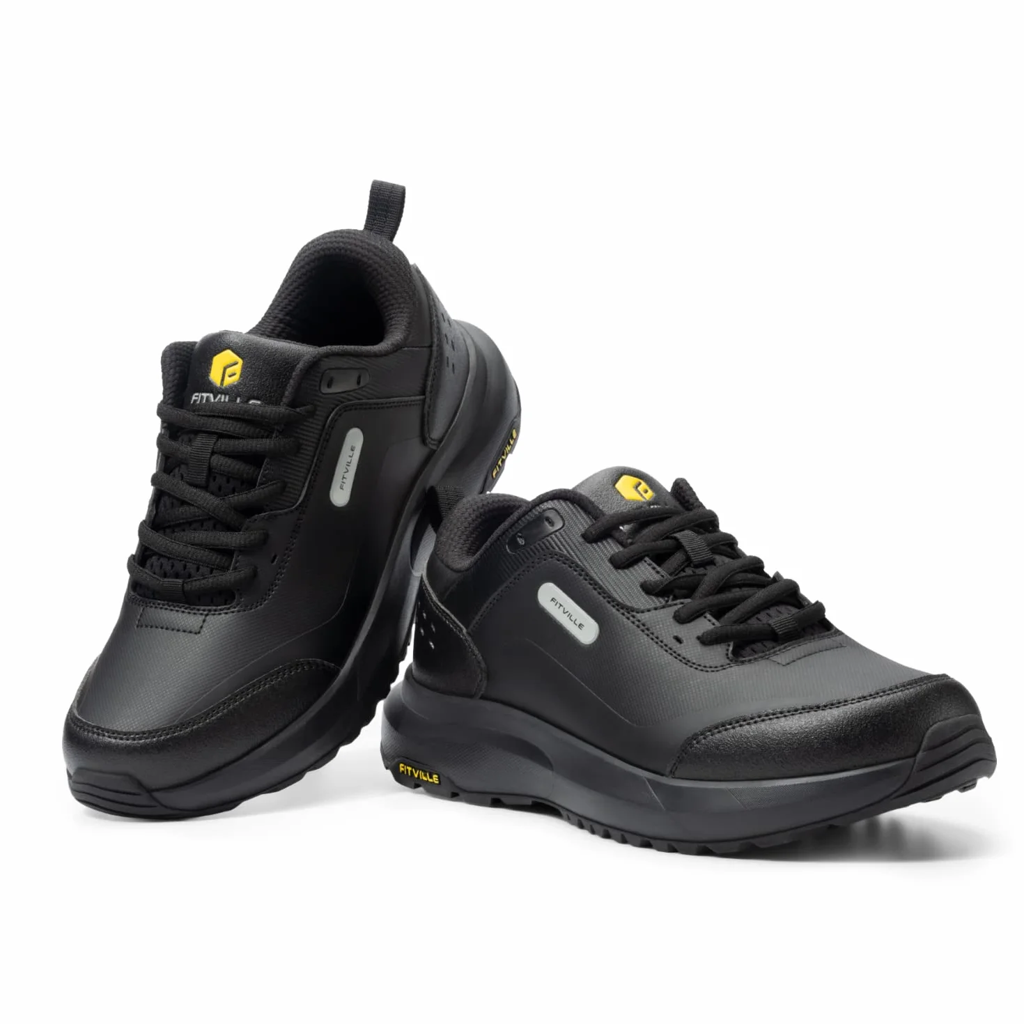 Fitville Buty Turystyczne Męskie Wodoodporne Lekkie Trekkingowe Outdoorowe
