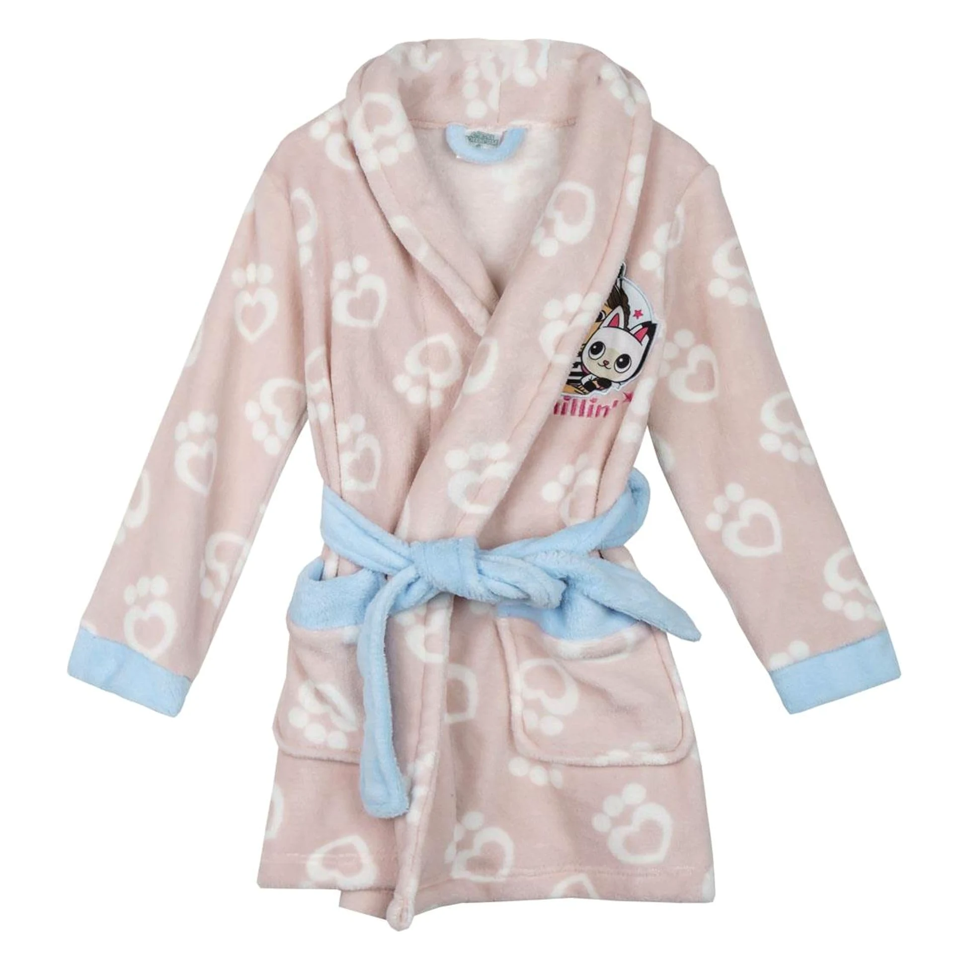 CERDÁ LIFE'S LITTLE MOMENTS Szlafrok dziecięcy Coral Fleece Gabby’s Dollhouse Bata miękka ciepła