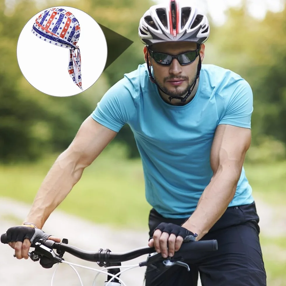 Chłodząca Czapka Motocyklowa Do Rag Skull Cap Pot Wicking Kask Liner Bandana