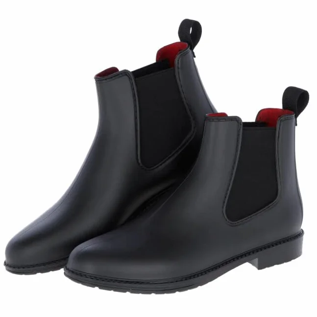Kerbl Axona botki do jazdy konnej z PCW, czarne 34, czarny, 34 EU