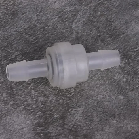 5 Sztuk Plastikowy Zawór Zwrotny 6 mm z Gumy Fluorowej, Anty-Ozon, Do Uzdatniania Wody i Oczyszczania Wody – Zawór Odcinający Przepływ, Akcesoria do Zaworów, Wytrzymały Plastikowy Zawór