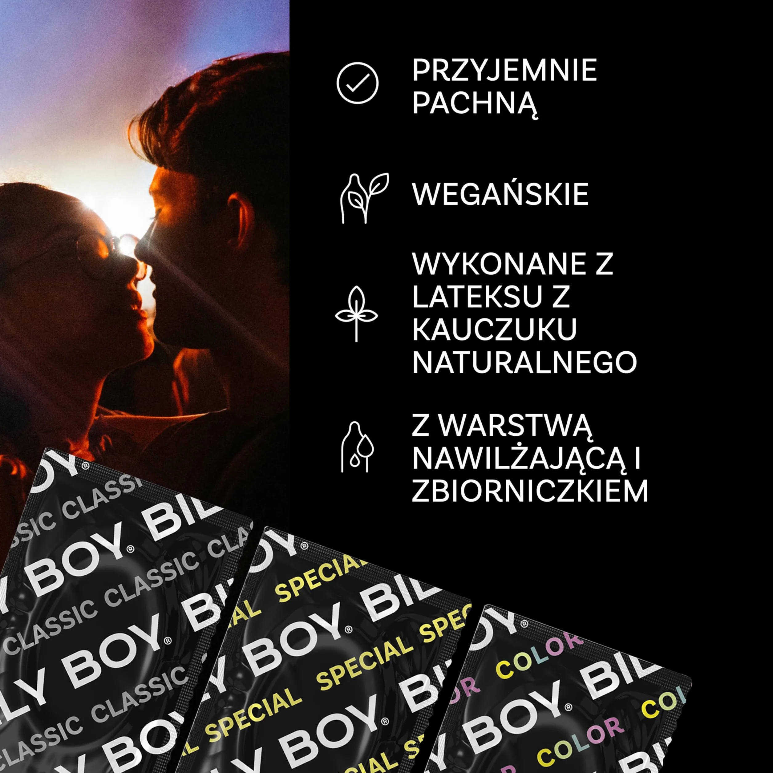 BILLY BOY Prezerwatywy BIG MIX 100 sztuk XL (56 mm)