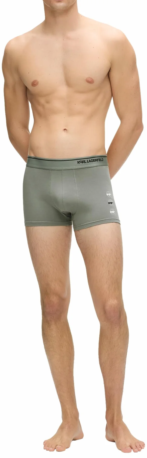 KARL LAGERFELD Trunks Mężczyźni Karl Lagerfeld, Men's, Ikon Fusion Trunk (3 Pack)