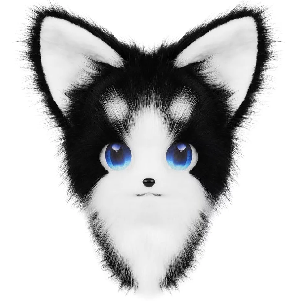 Kot cosplay, nakrycie głowy, maska na głowę, zabawne rekwizyty do strzelania, na Halloween, karnawał, odgrywanie ról, kostium maskaradowy