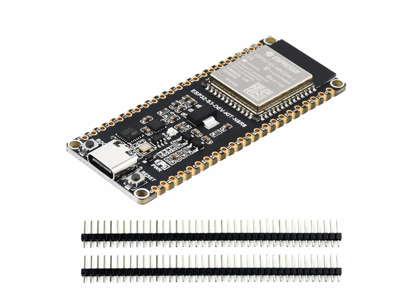 Waveshare ESP32-S3 płyta rozwojowa Wi-Fi z modułem serii ESP32-S3-WROOM-1, dwurdzeniowy procesor 240 MHz, 512 KB SRAM, 8 MB PSRAM, 16 MB Flash, złącze typu C