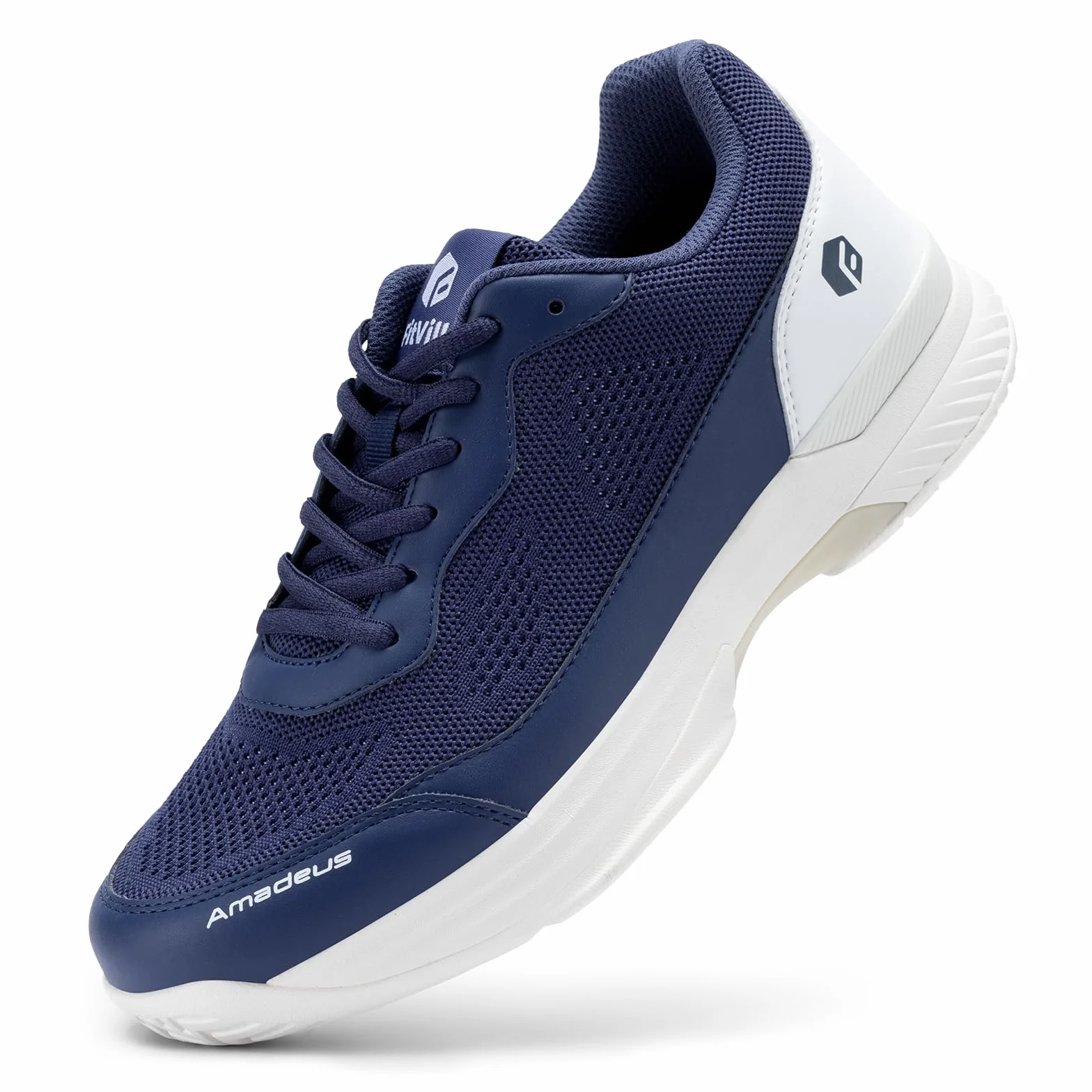 Fitville Buty Do Badmintona Męskie Antypoślizgowe Oddychające Extra Wide V2