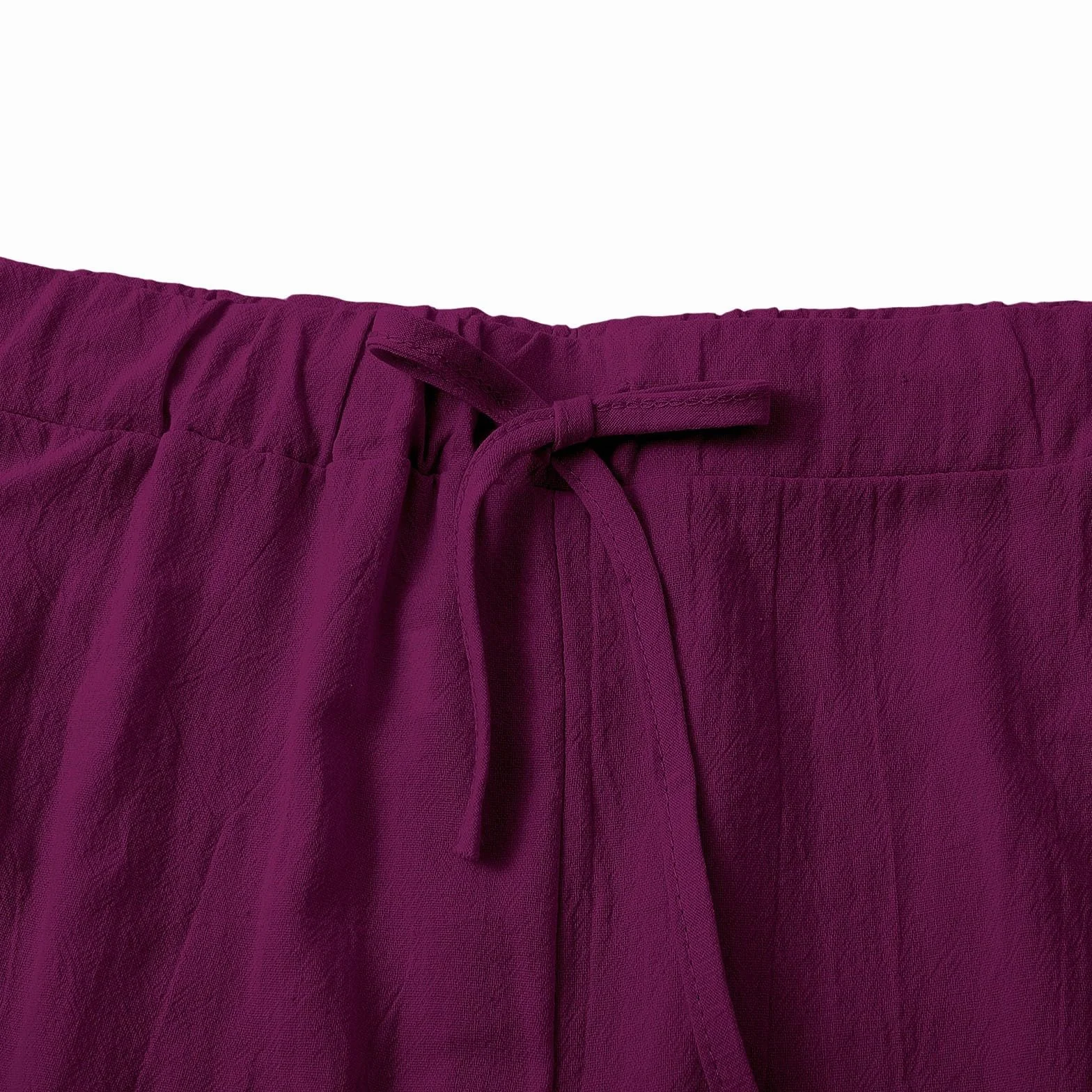 Damski letni komplet bielizny plus size bawełna len koszula spodnie zestaw do joggingu siłownia plaża