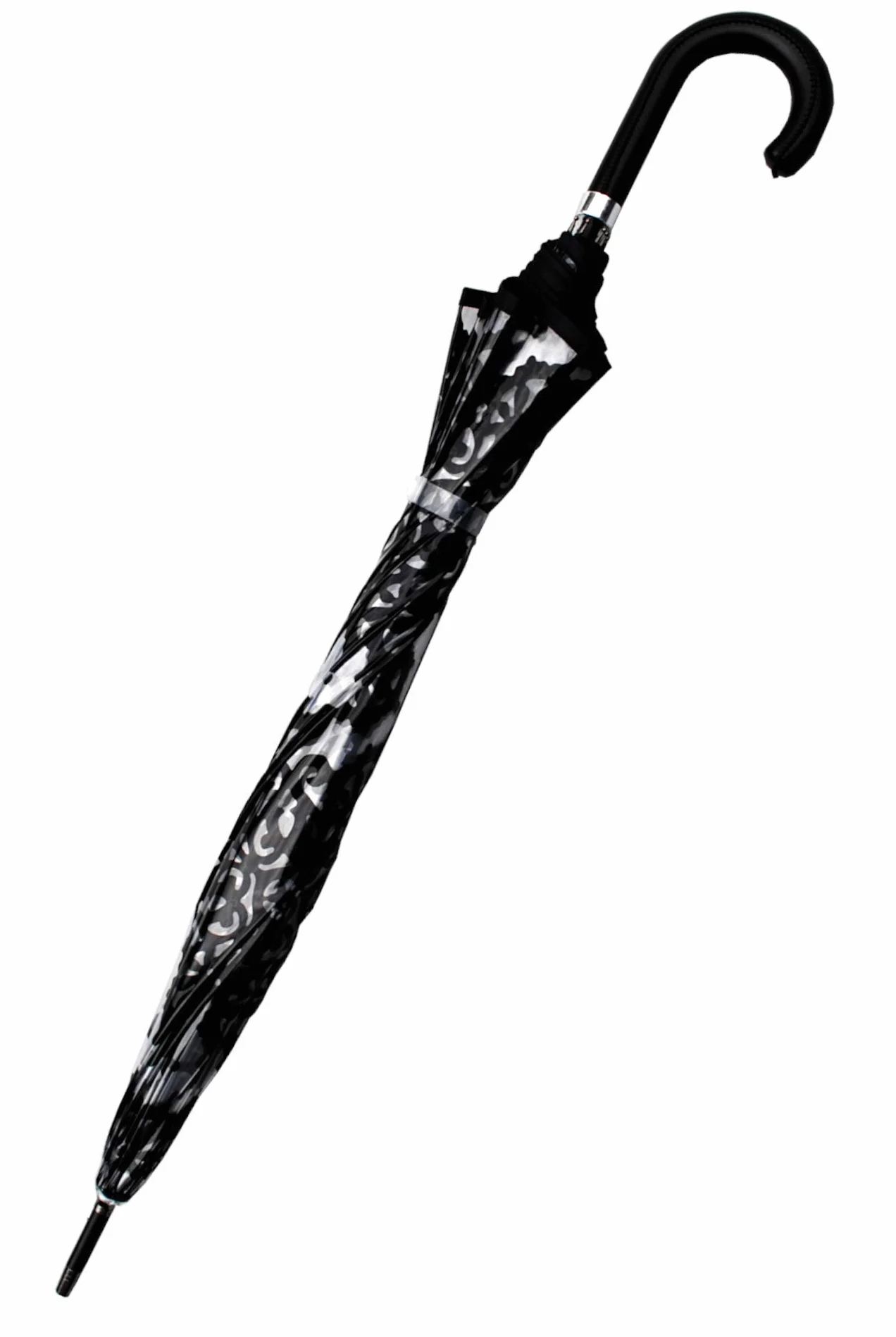 COLLAR AND CUFFS LONDON Parasol automatyczny przezroczysty wiatroszczelny panoramiczny StormDefender