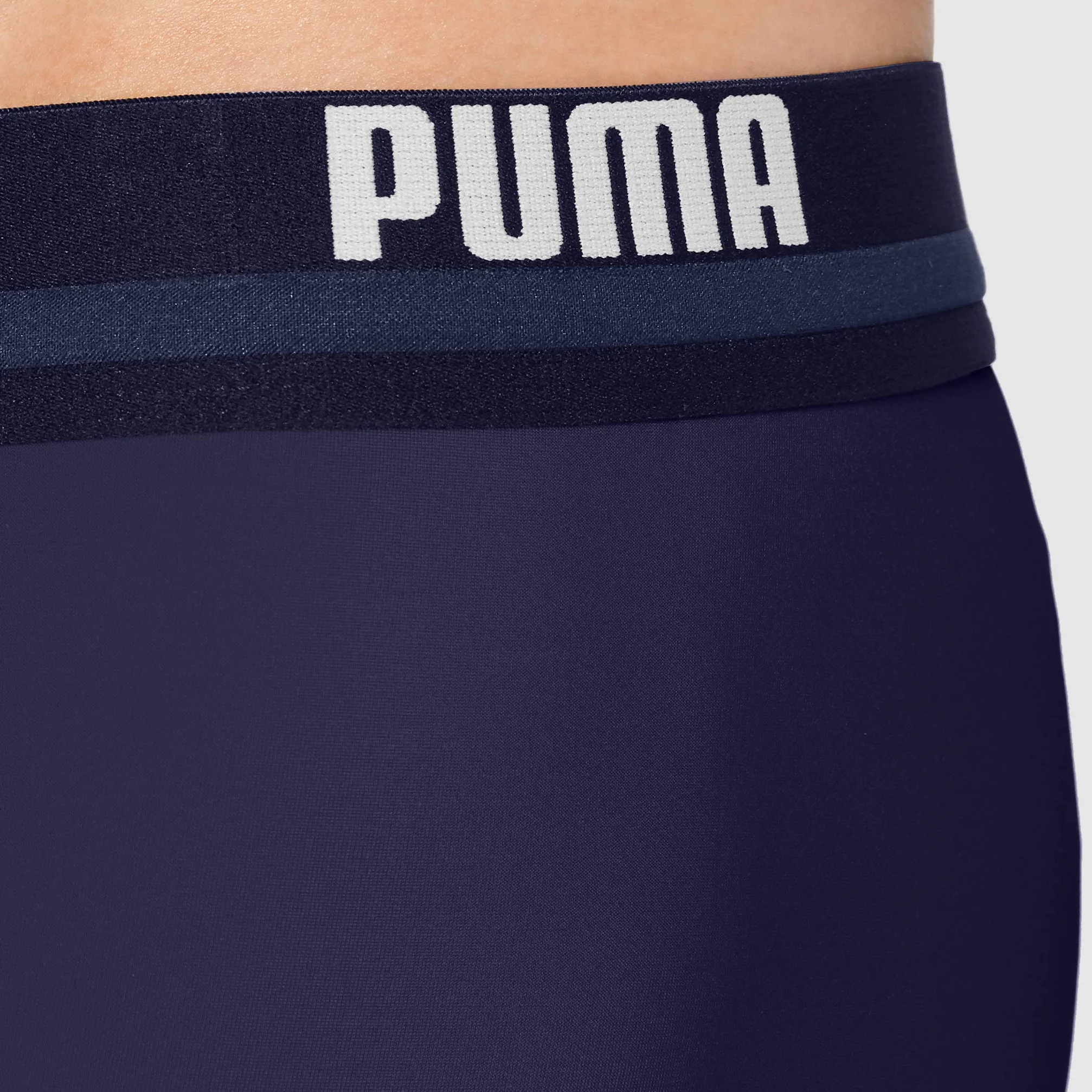 PUMA logo men's swimming trunks Kąpielówki Mężczyźni, grantowy, M