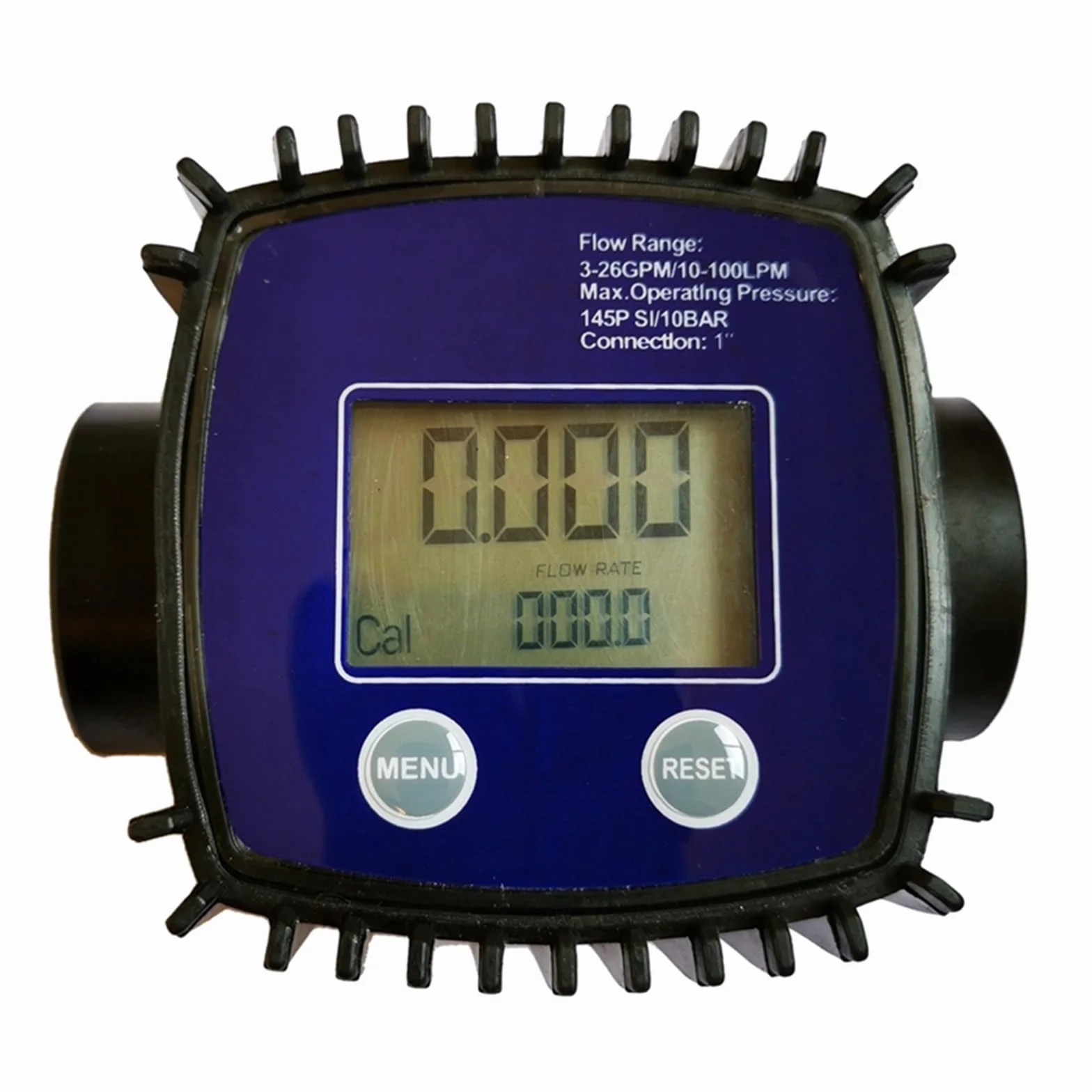 Przepływomierze Przepływomierz paliwa oleju, miernik przepływu wody K25 przepływomierz LCD, czujniki miernika przepływu cieczy w rurociągu 2,3-3,3 V (Color : Pink, Size : 1)