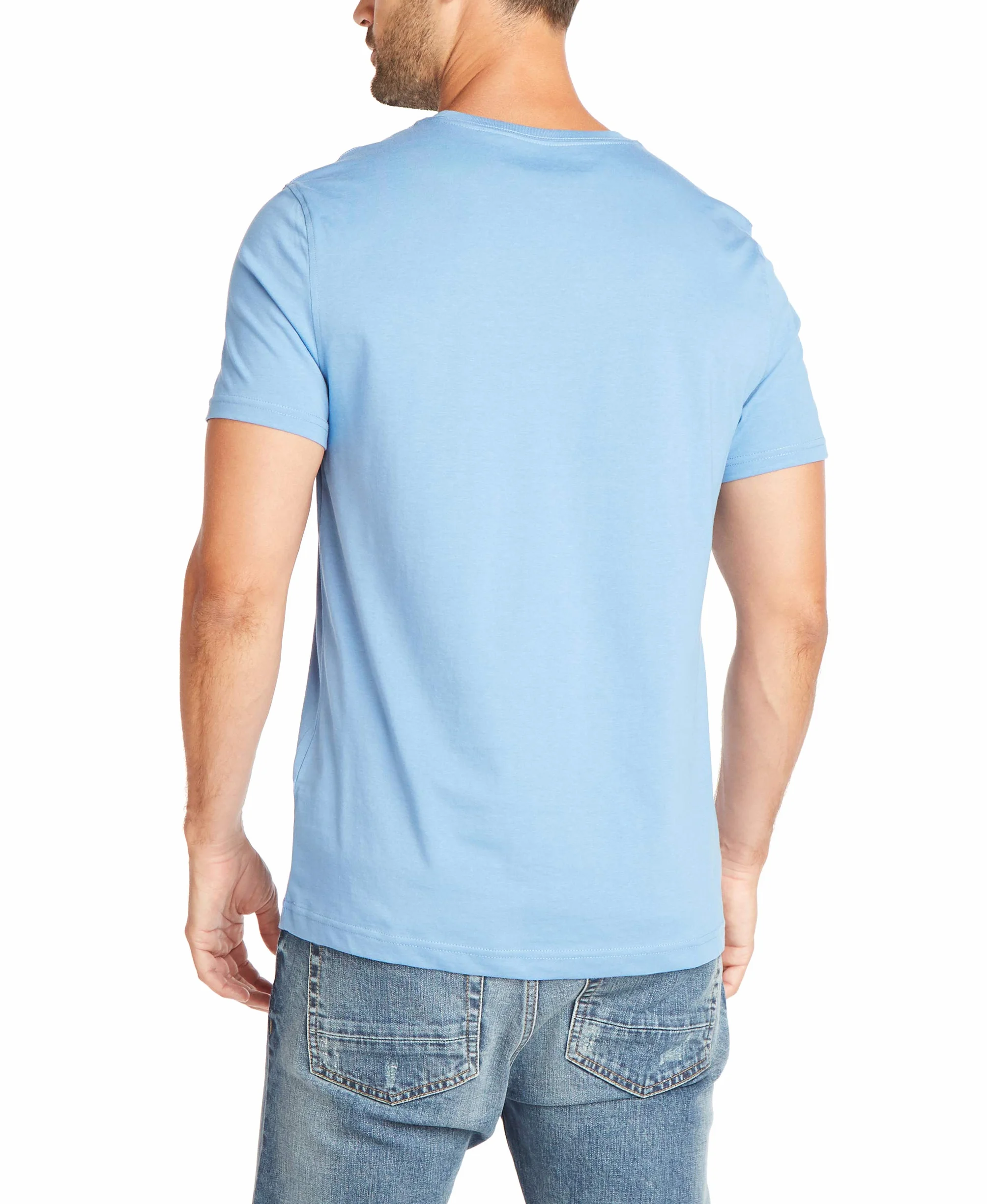 Nautica Koszulka Mężczyźni Short Sleeve Solid Crew Neck T-Shirt