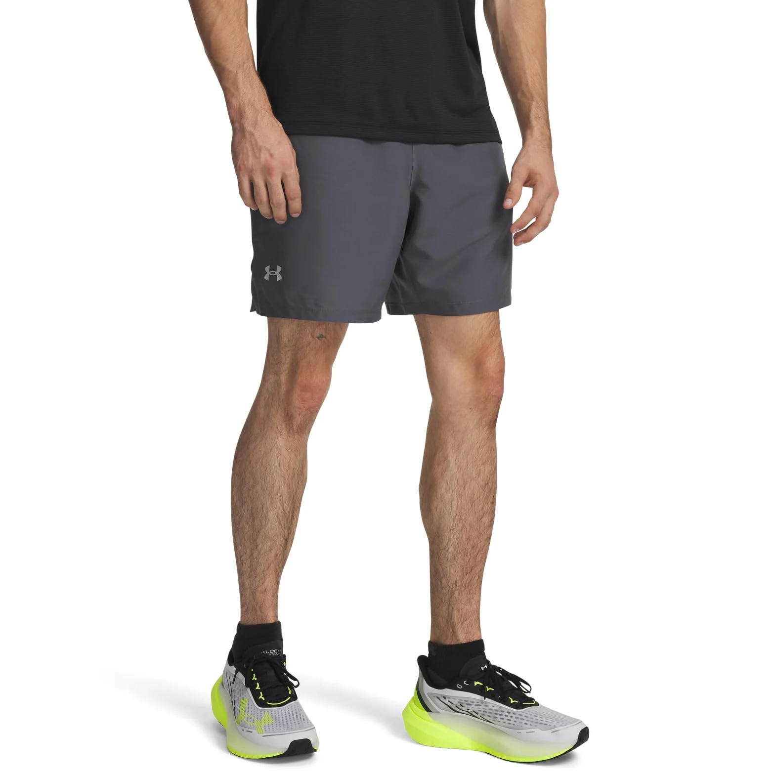 Under Armour Launch Stretch Woven szorty 7 cali - Szorty Mężczyźni