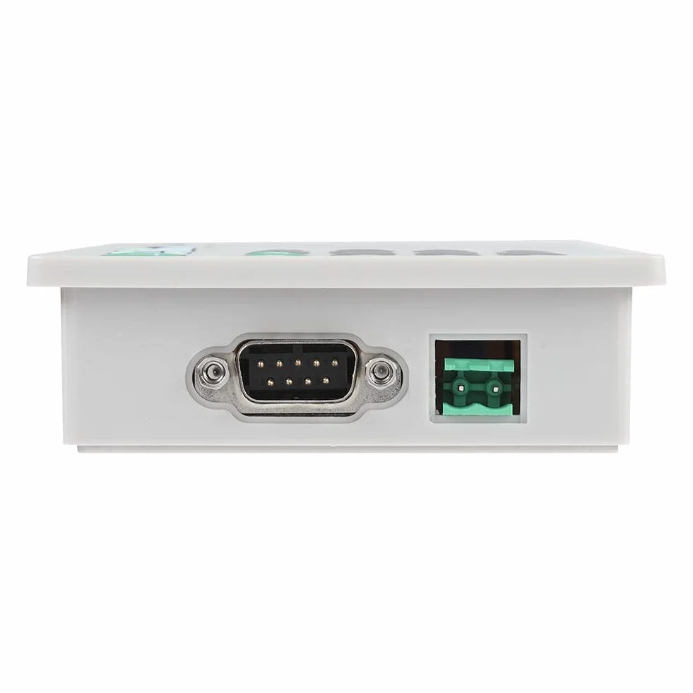 Wyświetlacz tekstowy 3,7 cala, wyświetlacz tekstowy Obsługa S485 / RS232 Port komunikacyjny S485 / RS232 z kablem Wyświetlacz tekstowy PLC